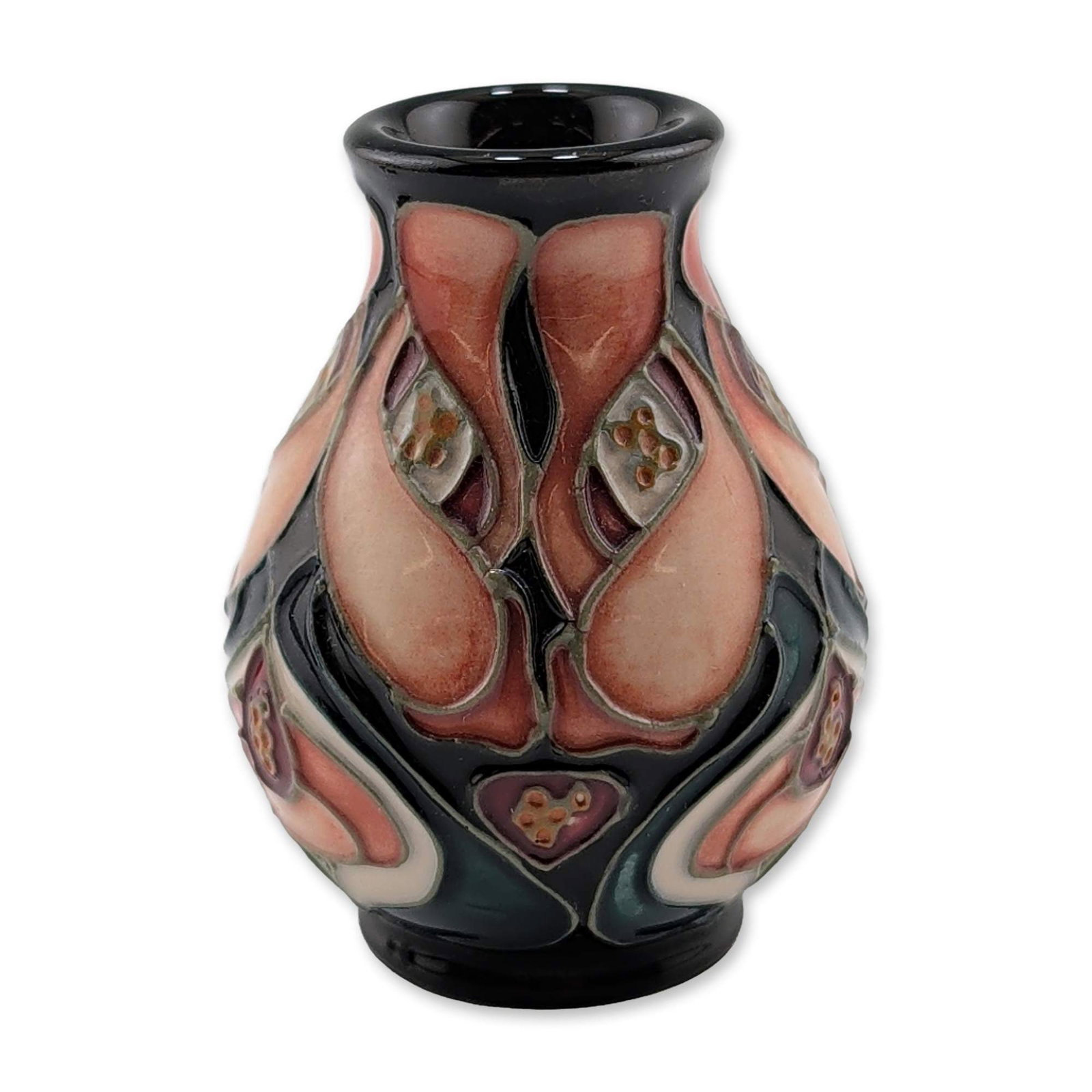Moorcroft Pottery Miniature Art Nouveau Vase (1 of 3)