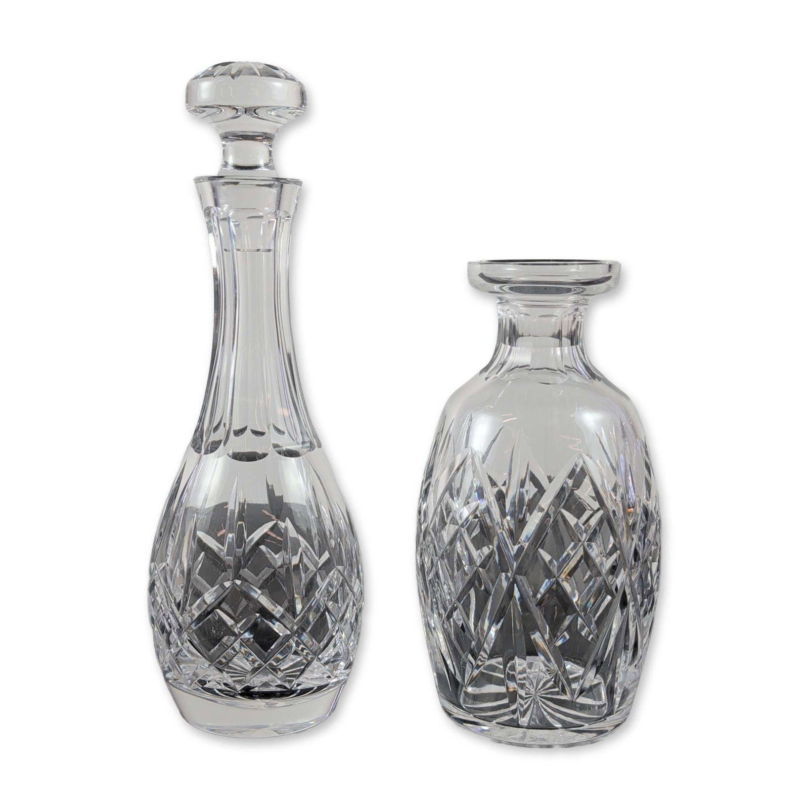 Two Waterford Cut Crystal Decanters (1 of 4)