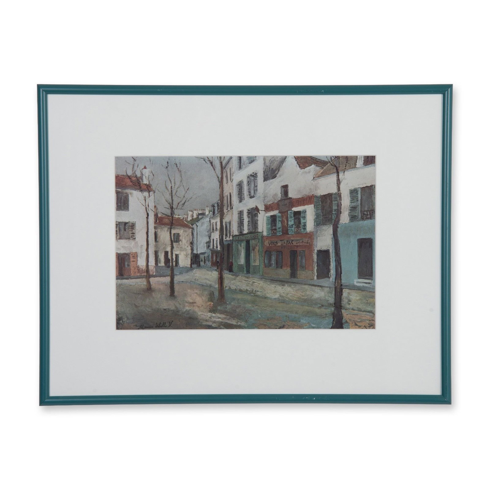 After Maurice Utrillo, Color Offset Lithograph on Paper: A decorative wall-art offering centered on After Maurice Utrillo, Color Offset Lithograph on Paper, with subject matter suited to collectors and interior display. Full-color offset lithograph on paper