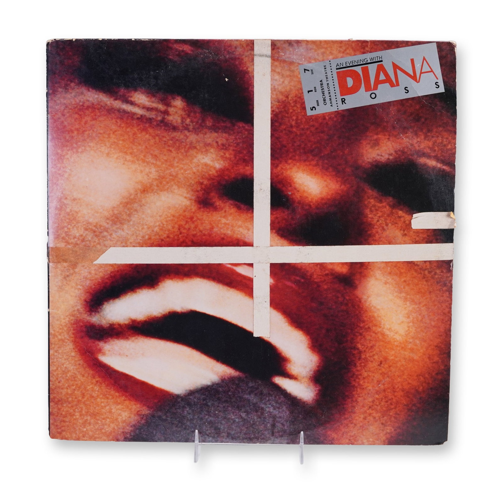 Diana Ross Vintage Vinyl Record, An Evening with Diana Ross: A presentation of Diana Ross Vintage Vinyl Record, An Evening with Diana Ross, emphasizing the performer, label, genre, and vintage media appeal. A striking 2 record set of An Evening with Diana Ross,