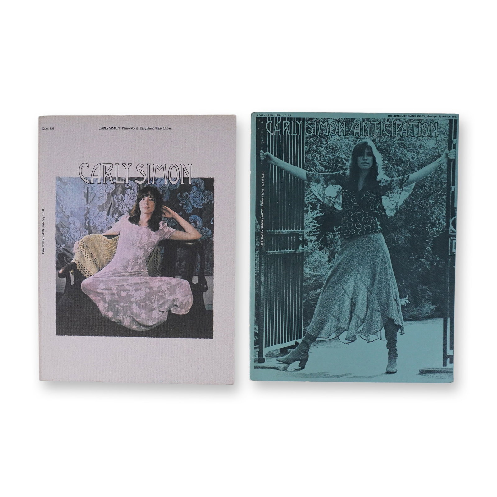 2 Carly Simon Sheet Music Books, Piano & Vocal (1 of 4)