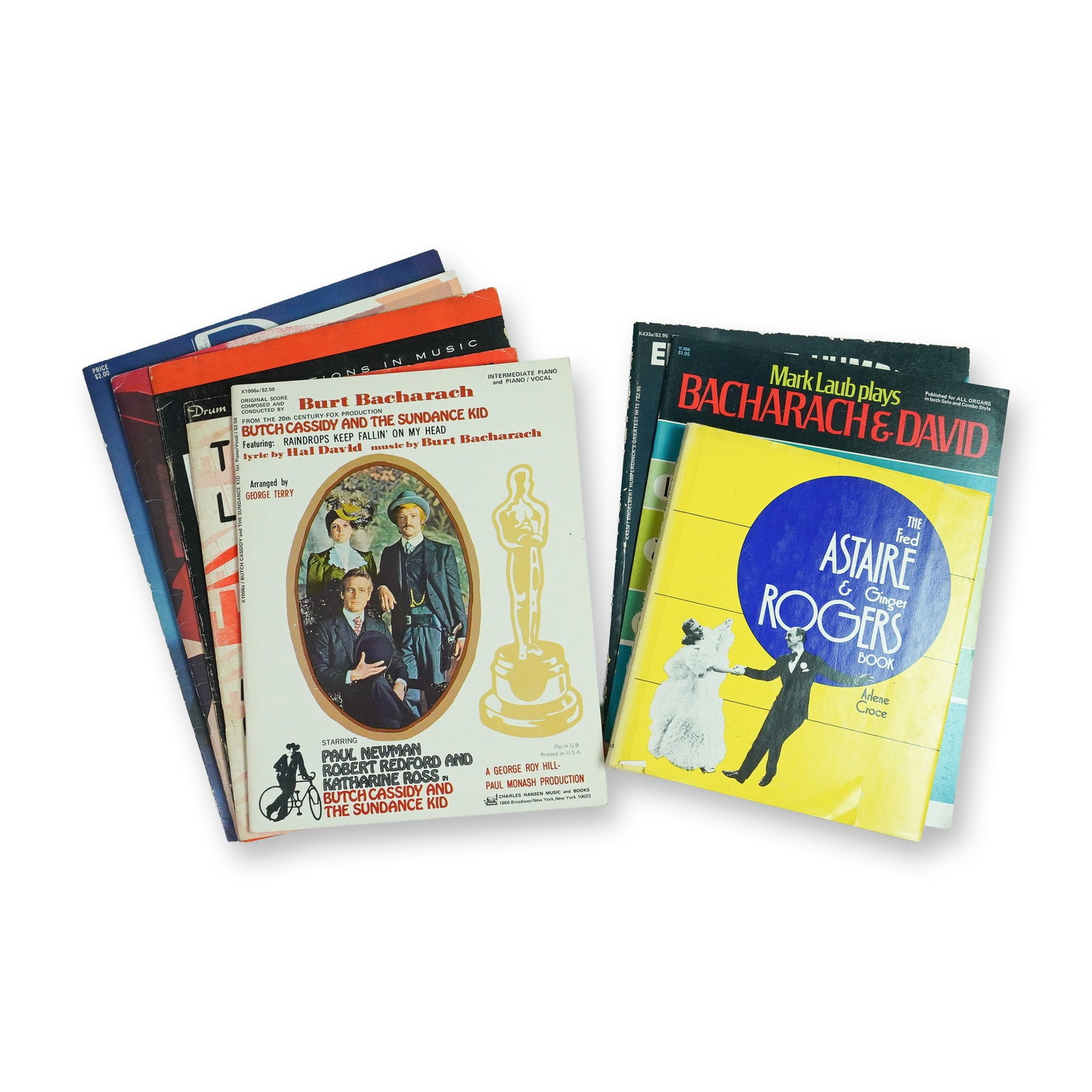 8-Piece Grouped Music-Related Books Featuring Sheet Music and Biography (1 of 8)