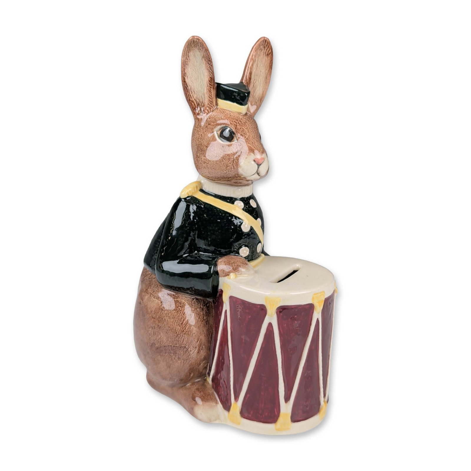 Royal Doulton Ceramic Bunnybank Drummer Bank D6615 (1 of 4)