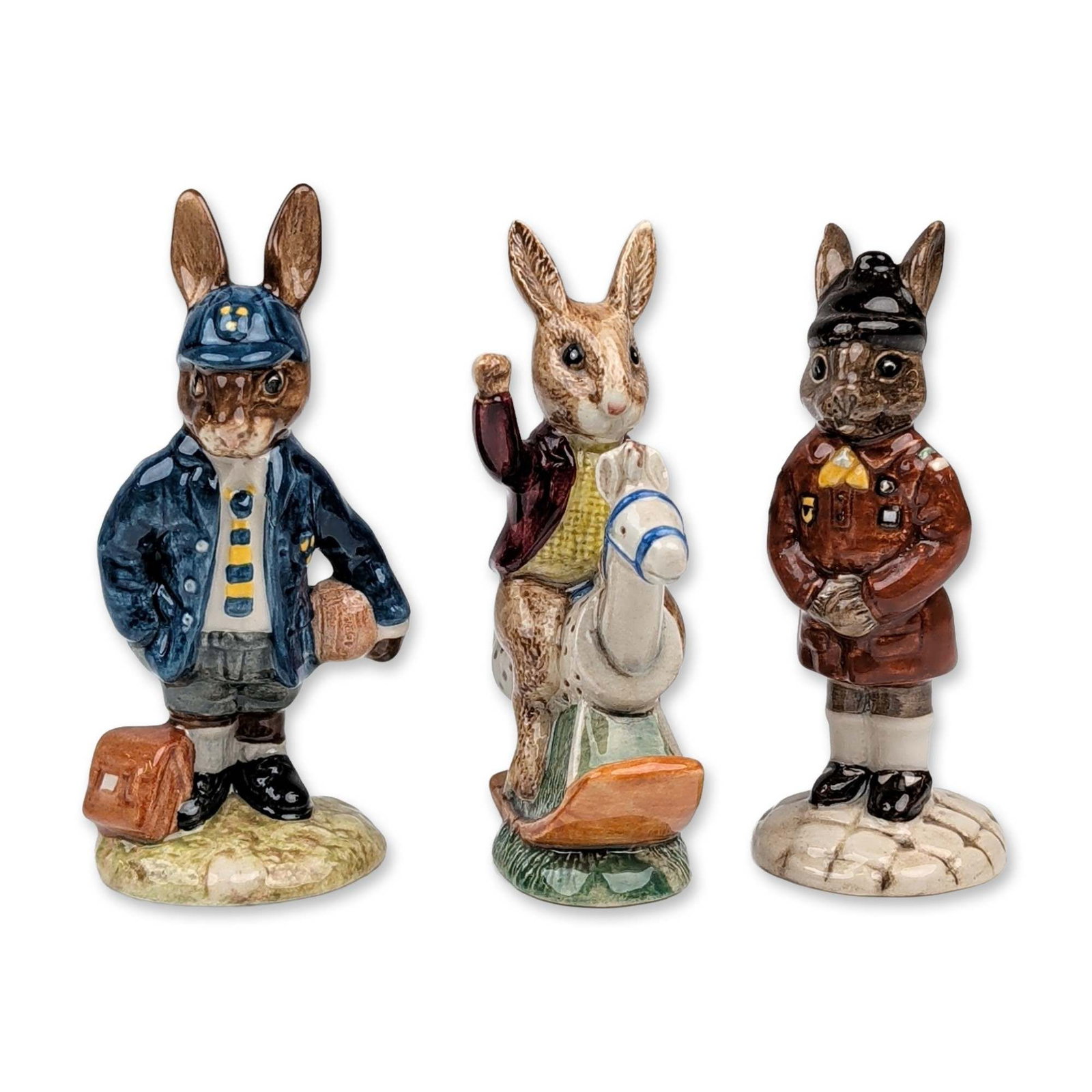 Trio of Royal Doulton Bunnykins Figurines (1 of 3)