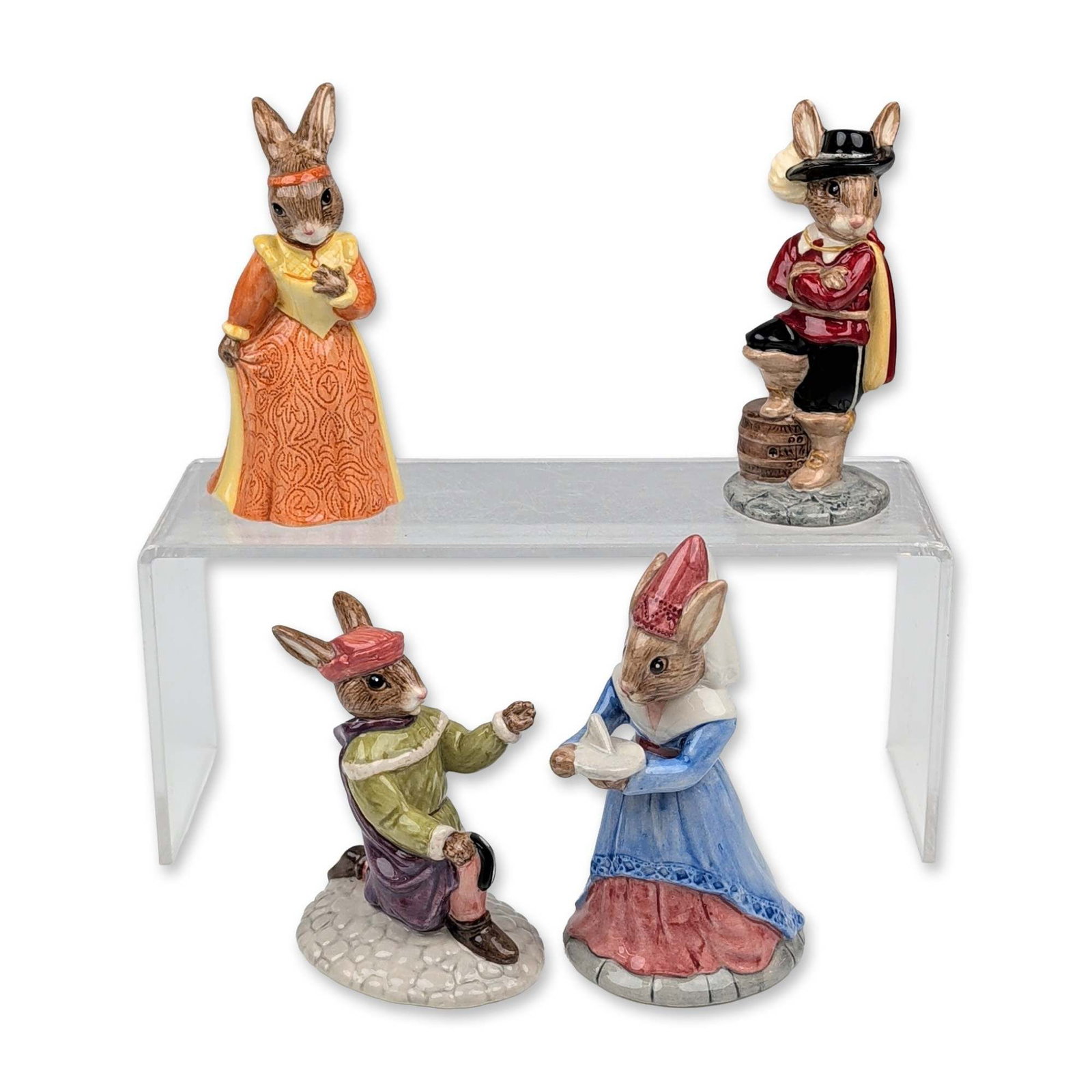 4pc Royal Doulton Bunnykins Figurines (1 of 3)
