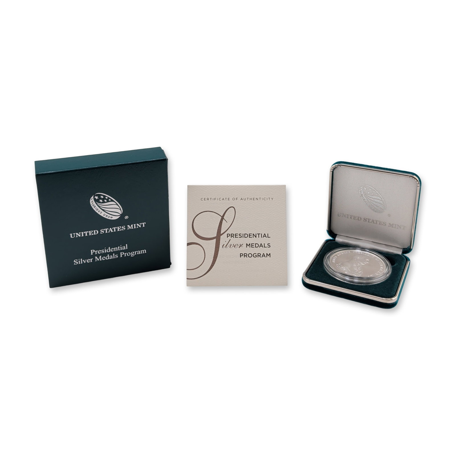 US Mint James Monroe Silver Presidential Medal (1 of 5)