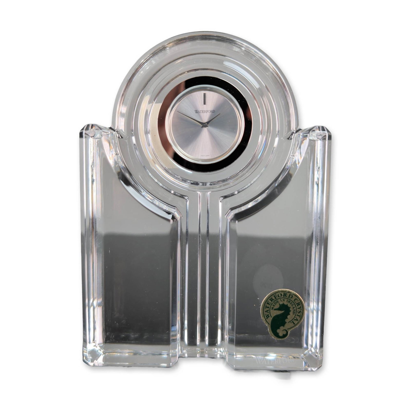 Waterford Keyport Lead Crystal Desk Clock (1 of 5)