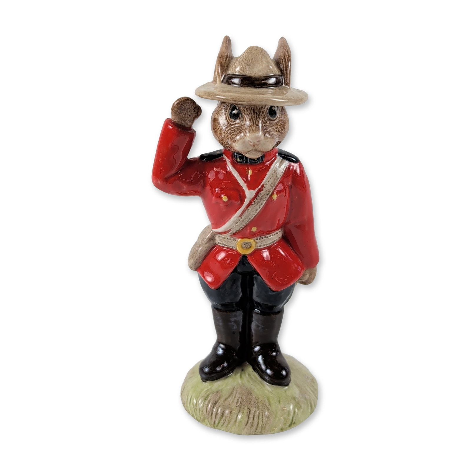 Royal Doulton Mountie Bunnykins Ceramic Figurine DB135 (1 of 3)