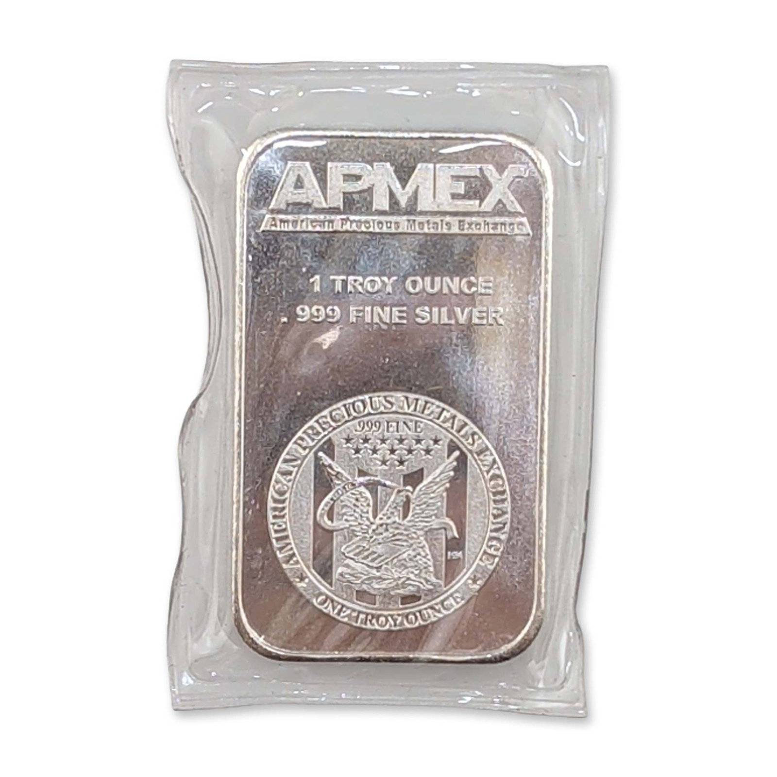 APMEX 1 Troy Ounce .999 Fine Silver Bullion Bar (1 of 4)