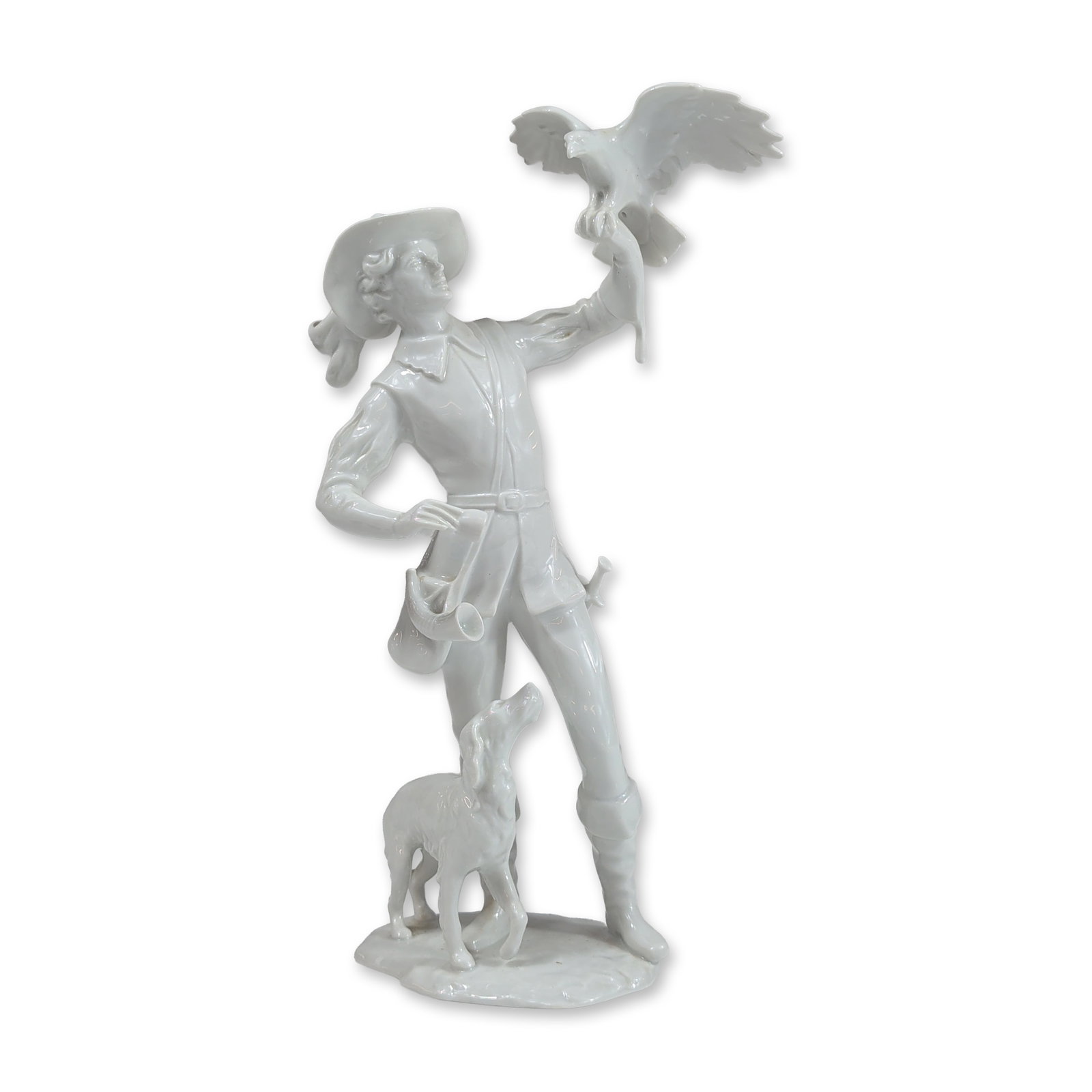Kaiser Porcelain Falconer Figurine (1 of 5)