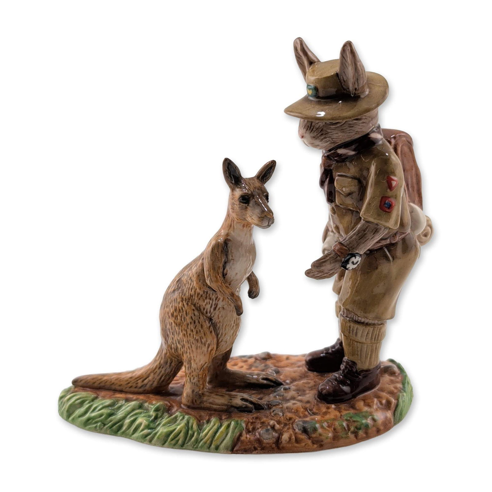 Royal Doulton LE Bunnykins Ceramic Figurine, Centenary Scout DB435 (1 of 3)