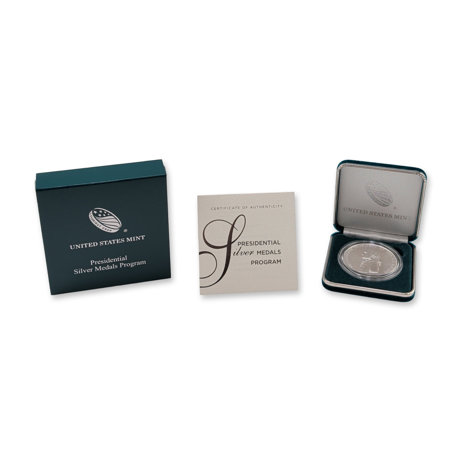 US Mint Thomas Jefferson .999 Fine Silver Medal (1 of 6)