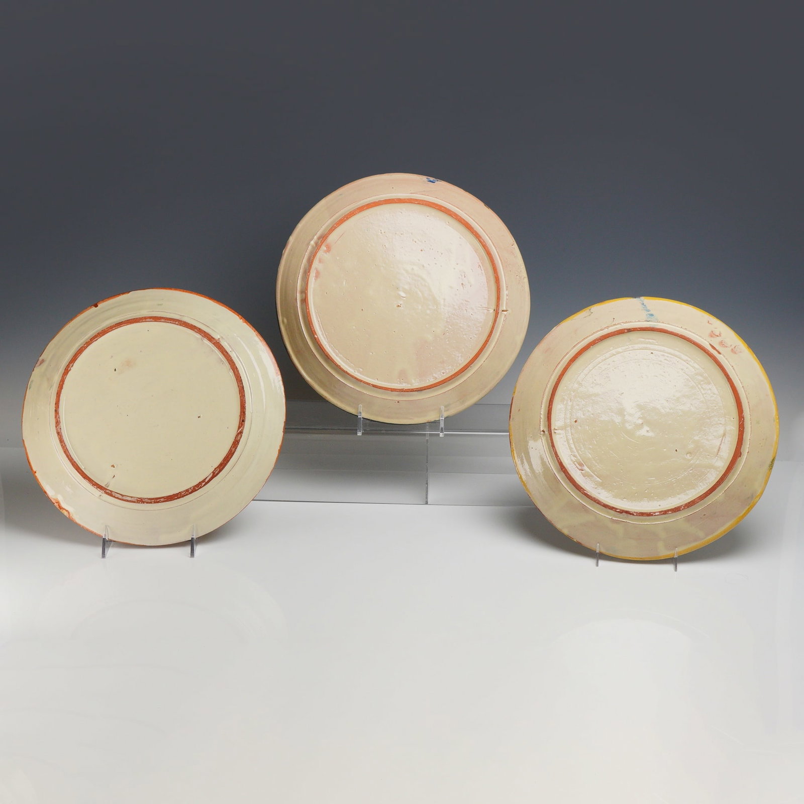 Three Picasso-Inspired Earthenware Plates - 2