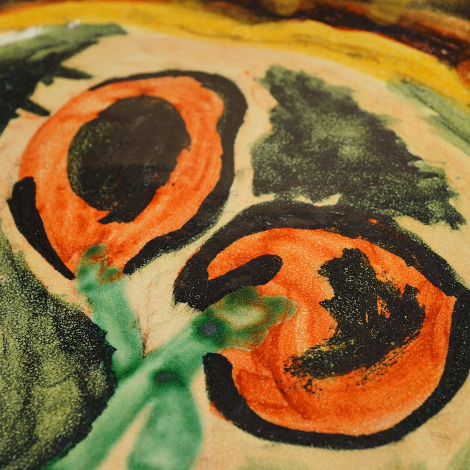 Three Picasso-Inspired Earthenware Plates - 3