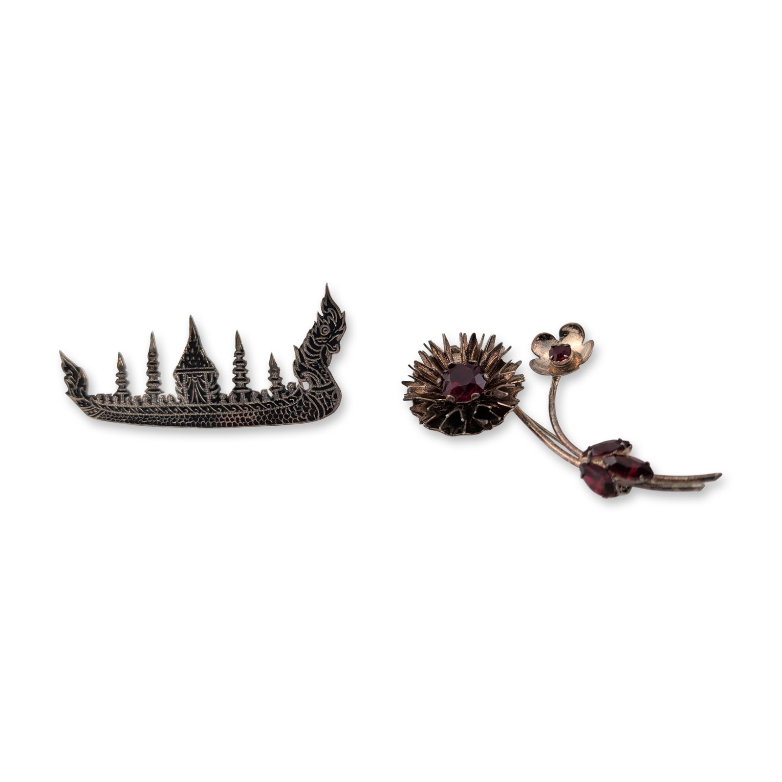 Two Vintage Sterling Silver Brooches (1 of 4)