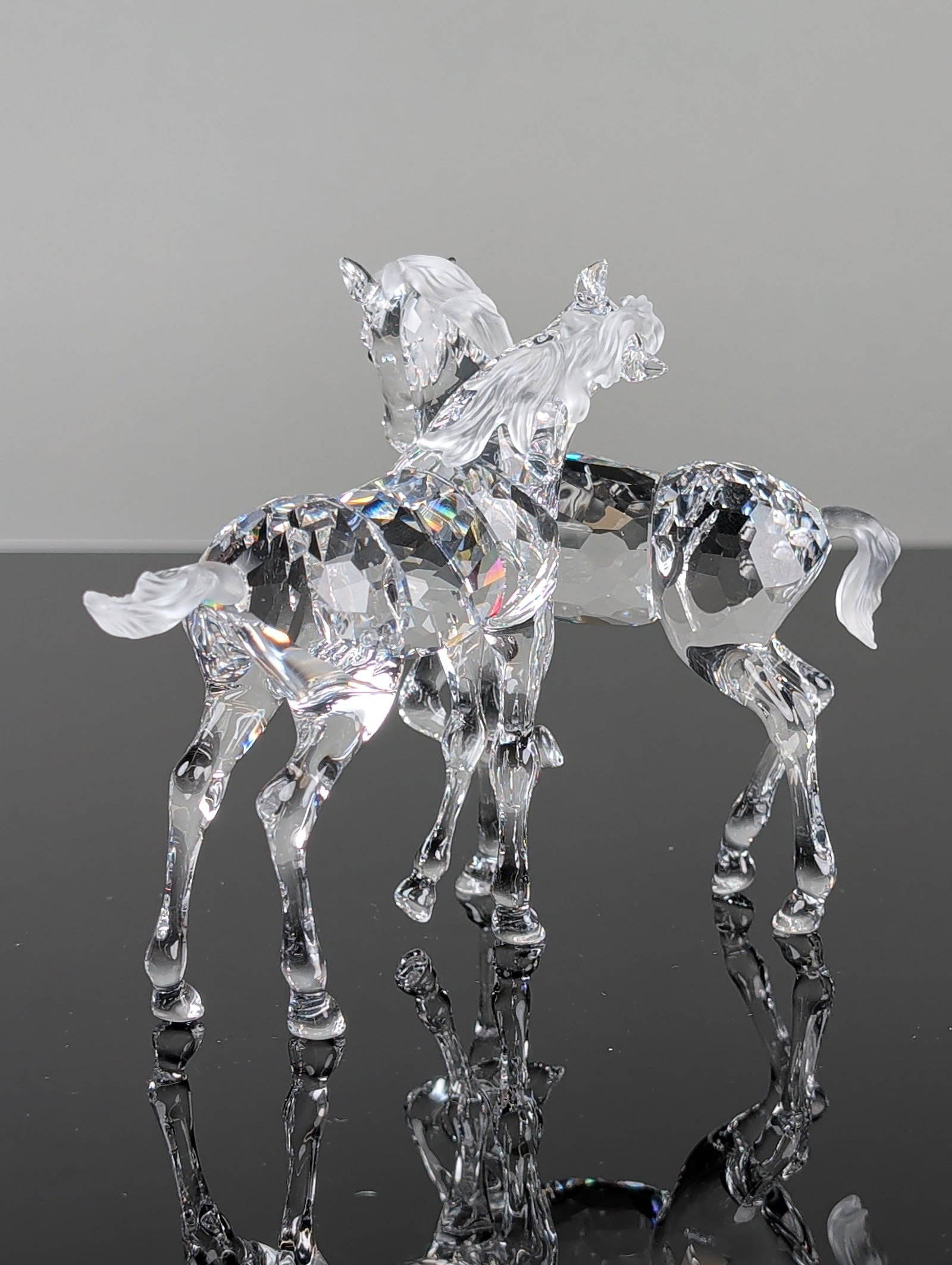 Swarovski Crystal Figurine, Foals - 2