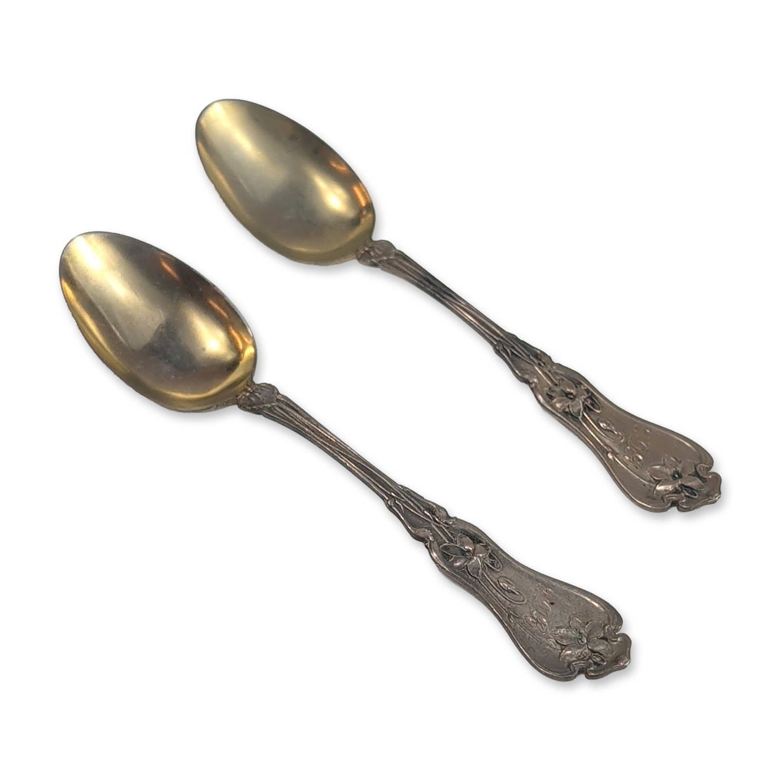 Pair of Whiting Sterling Silver Demitasse Spoons (1 of 4)