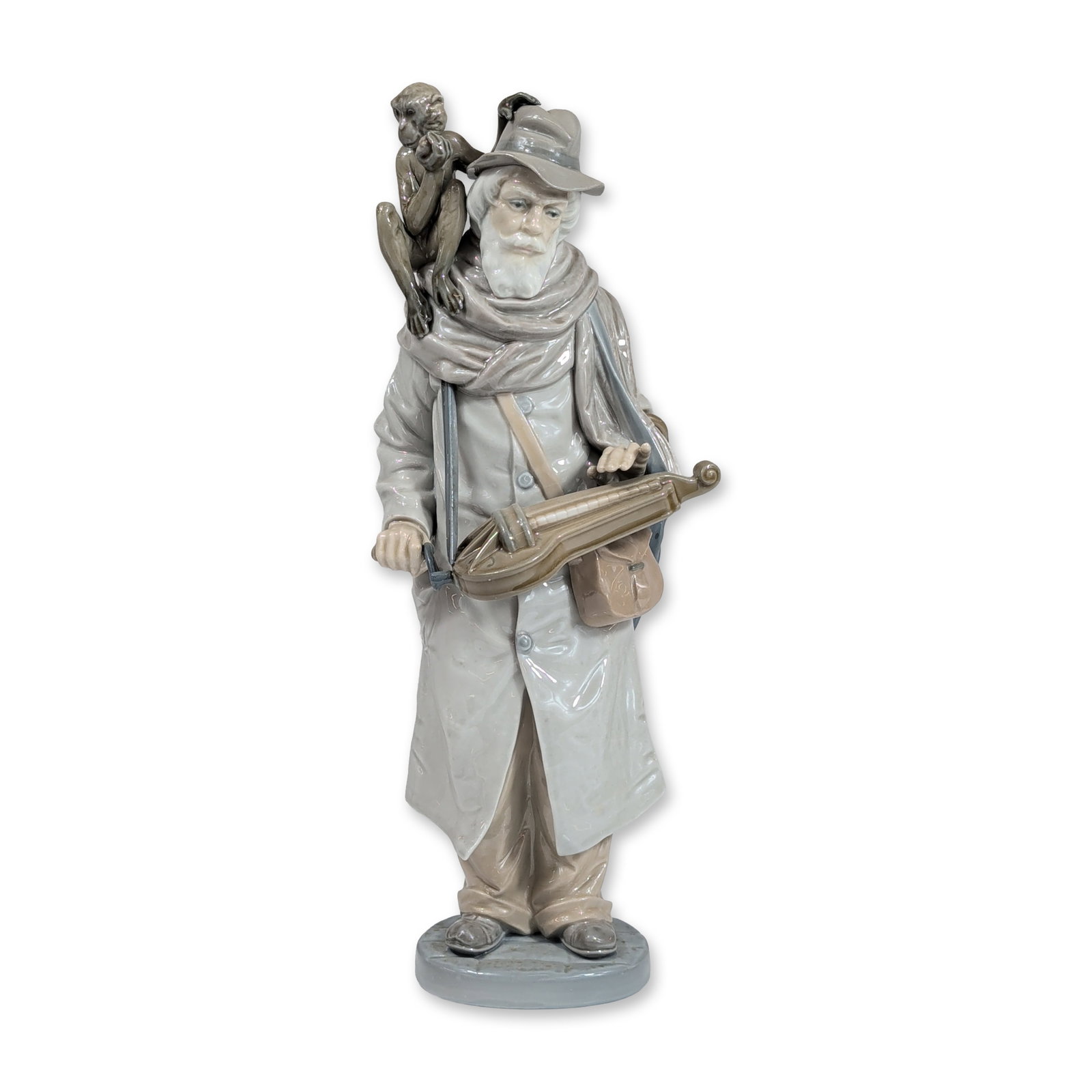 Lladro Porcelain Organ Grinder 5046 Figurine (1 of 5)