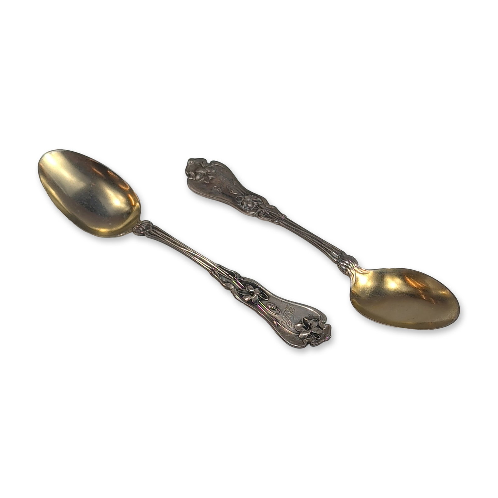 Pair of Whiting Sterling Silver Demitasse Spoons (1 of 5)