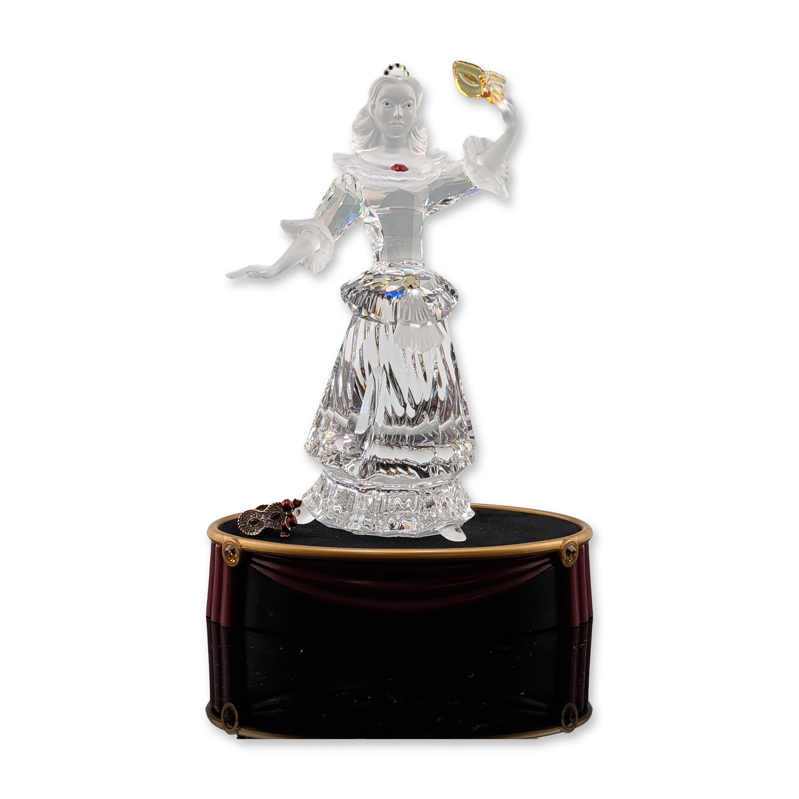 Swarovski SCS 2000 Annual Edition Columbine Figurine with Base, Pin, and COA (1 of 5)