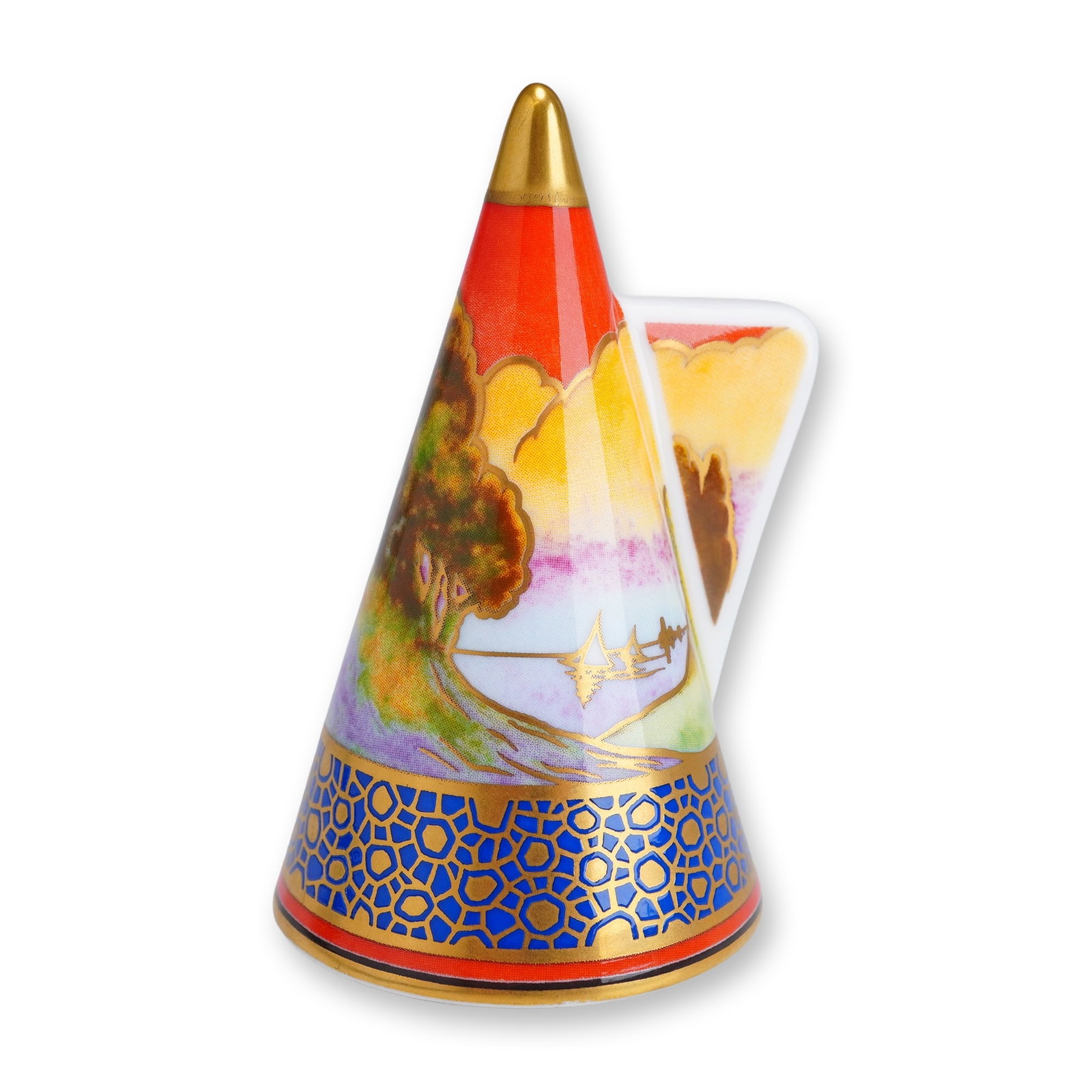 Royal Worcester Connoisseur Collection Sails at Sunset Candle Snuffer (1 of 4)