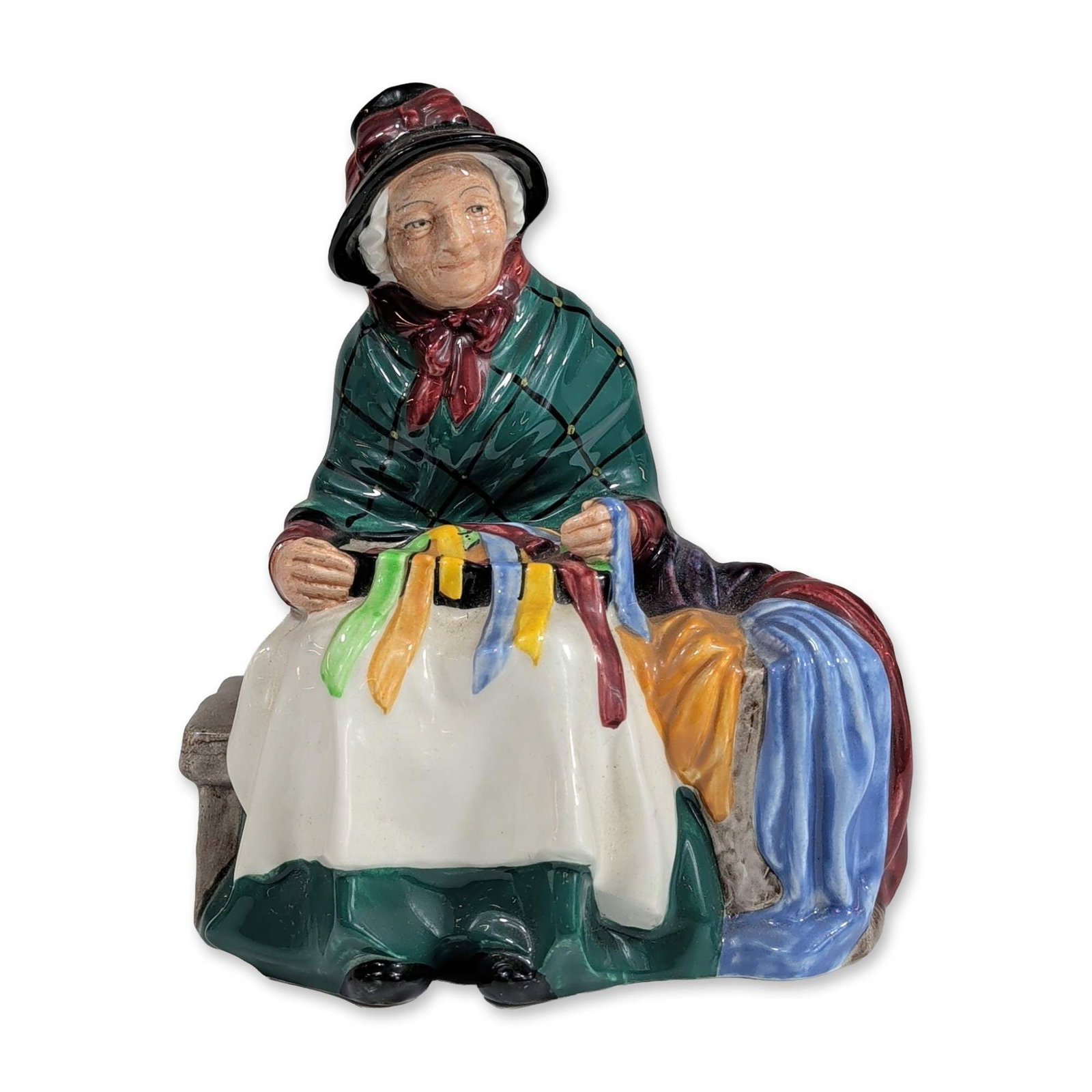 Royal Doulton Porcelain Silks and Ribbons HN2017 Figurine (1 of 3)