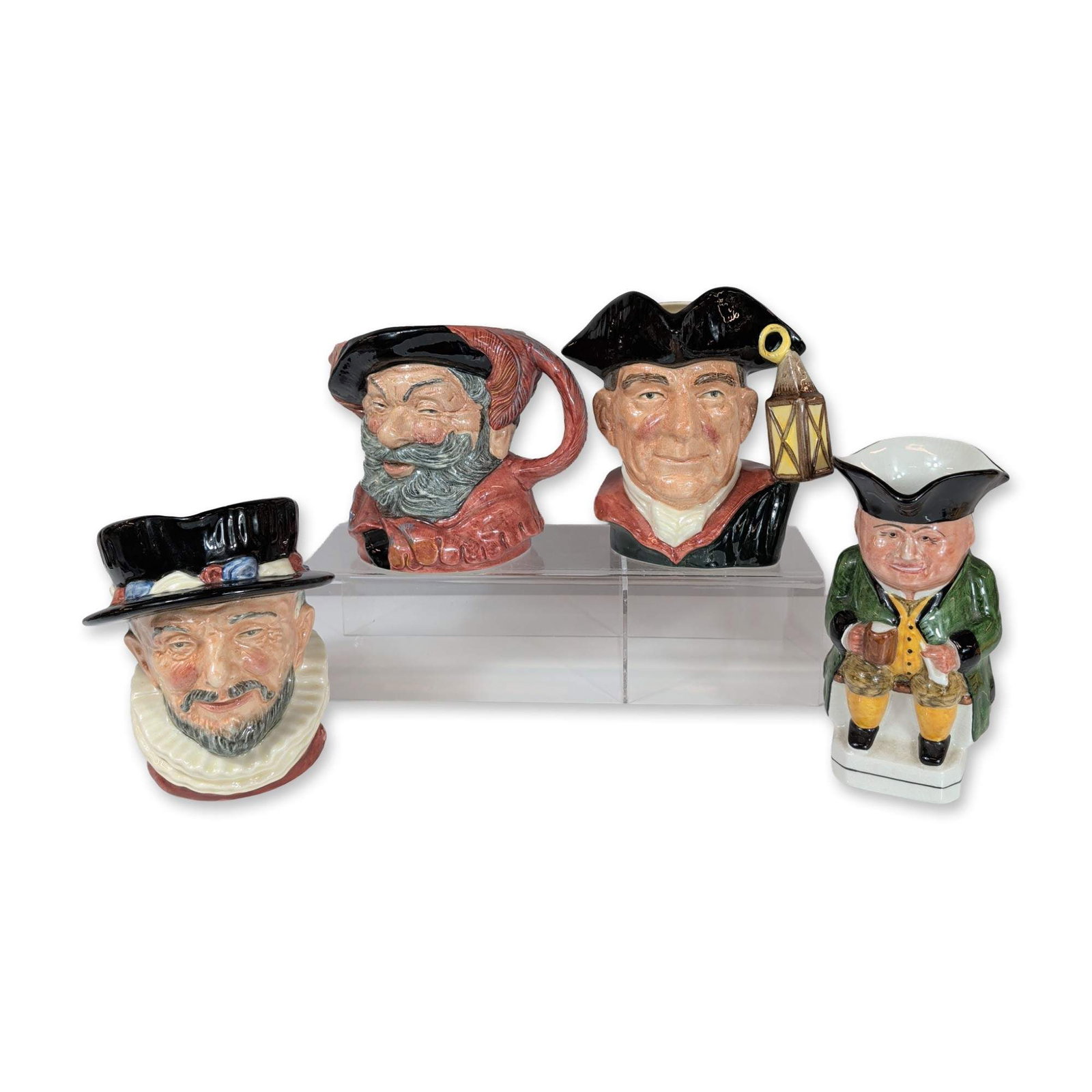 4pc Royal Doulton and Wood & Sons Character Jugs (1 of 3)