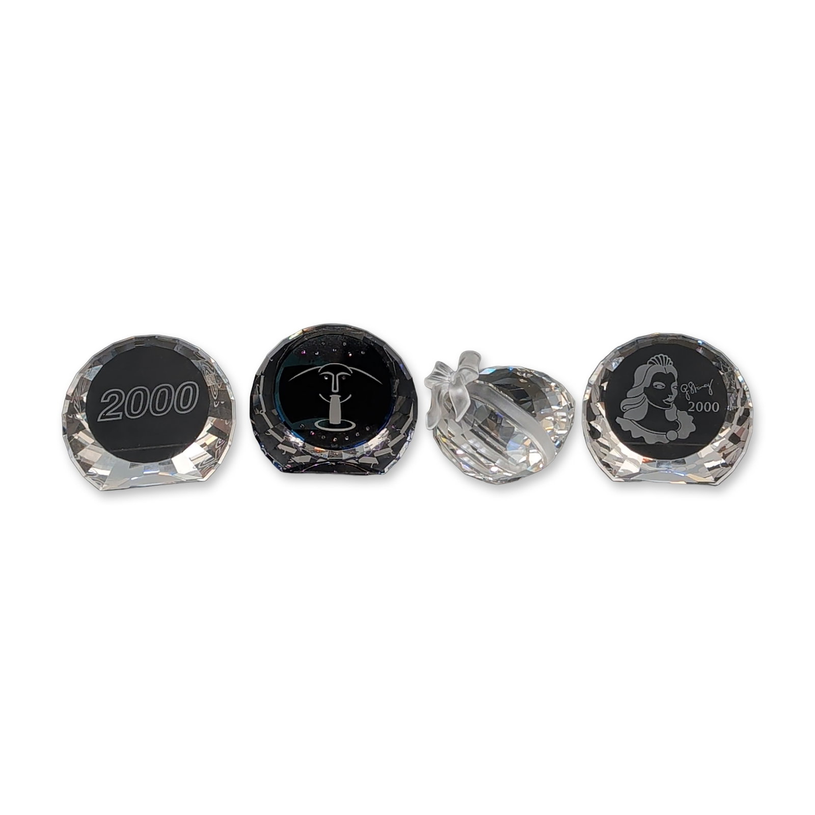 4oc Collection of Swarovski Crystal Paperweights and Plaques (1 of 5)