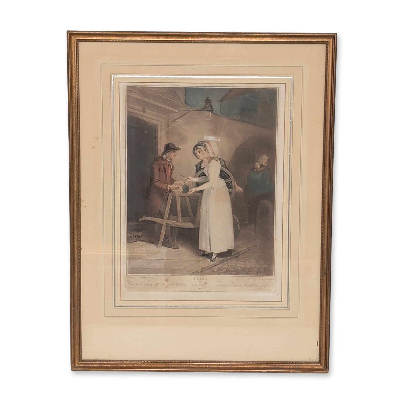 Francis Wheatley (British, 1747-1801), "Knives, Scissors and Razors to Grind" (1 of 6)