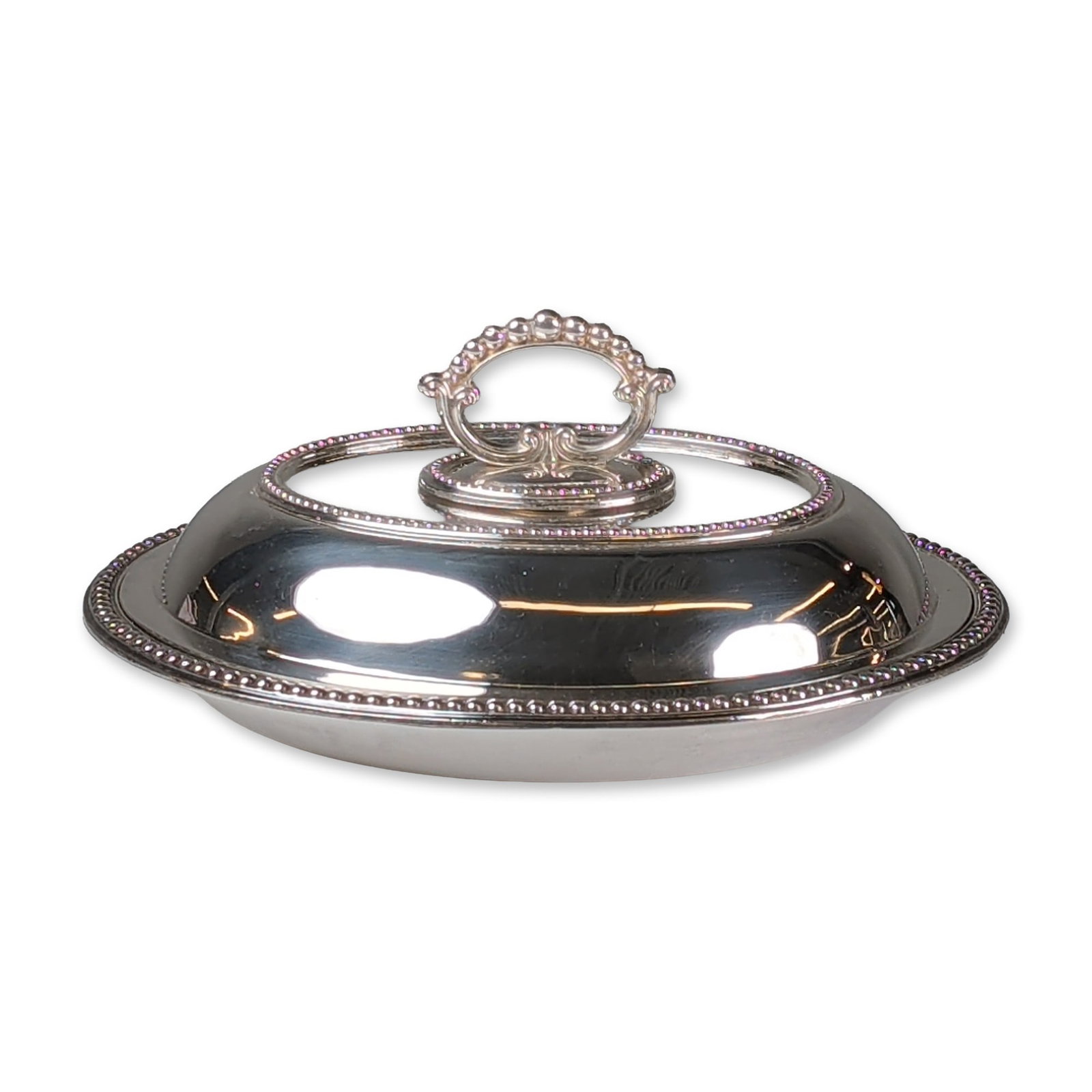 Vintage Silverplate Covered Serving Dish (1 of 7)