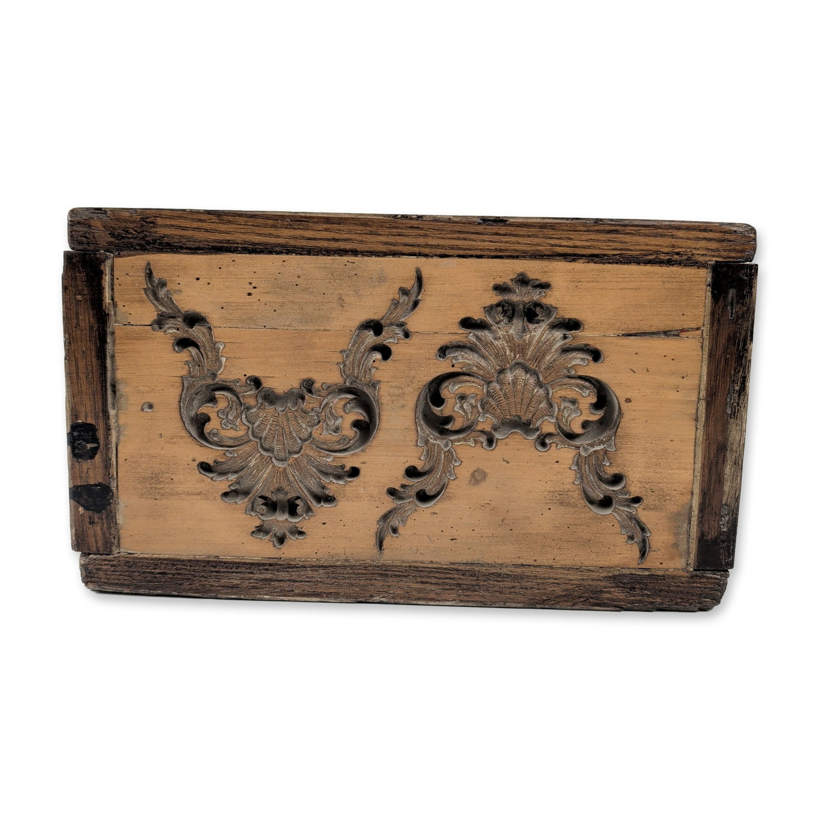 Antique Rococo Carved Wood Architectural Mold (1 of 3)