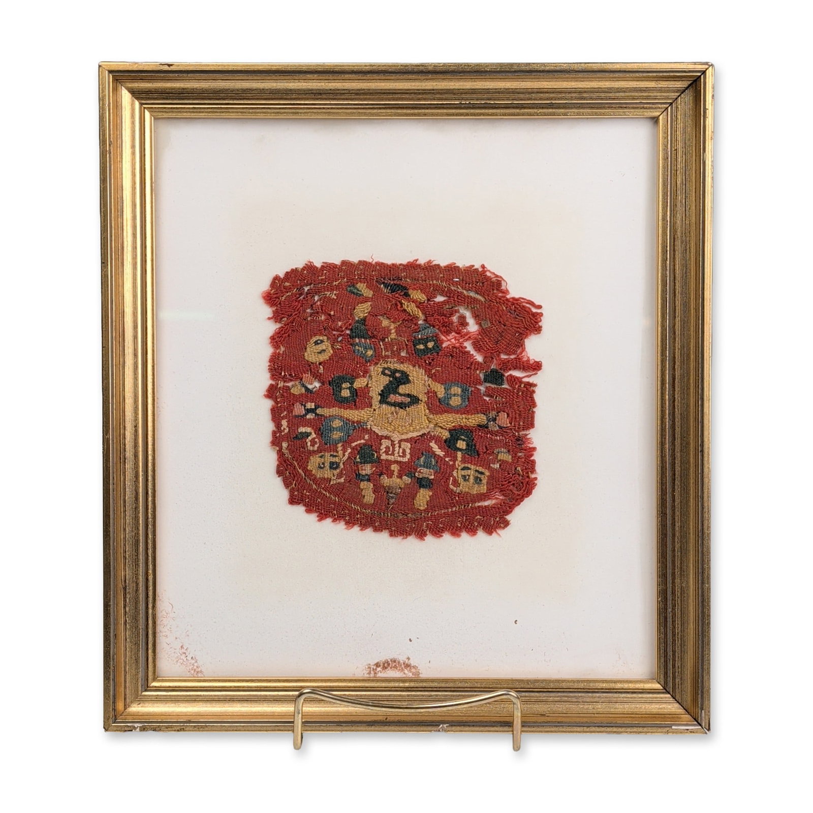 Egyptian Coptic Woven Wool and Linen Textile Fragment (1 of 4)