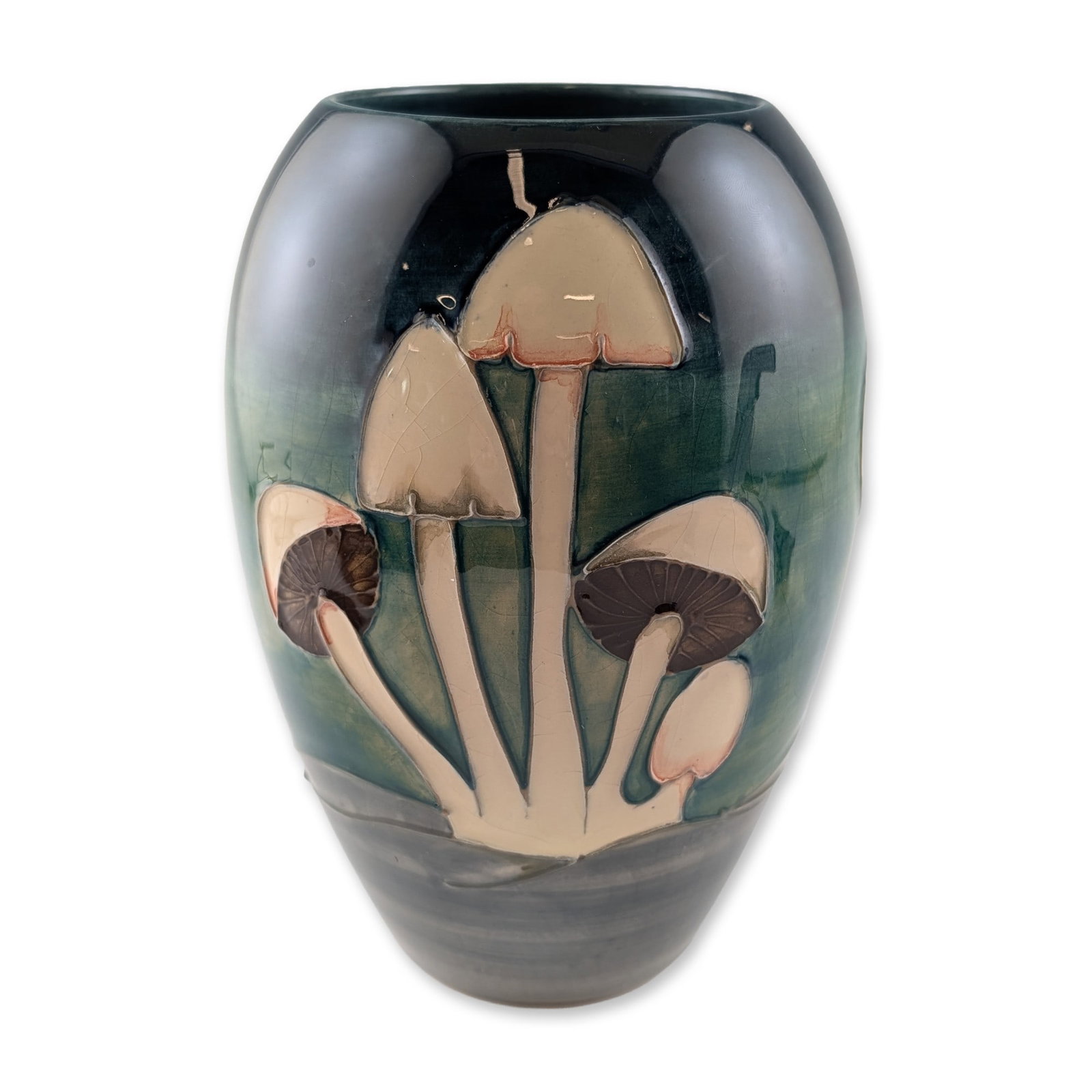 Moorcroft Fairy Rings Pattern Pottery Vase (1 of 4)