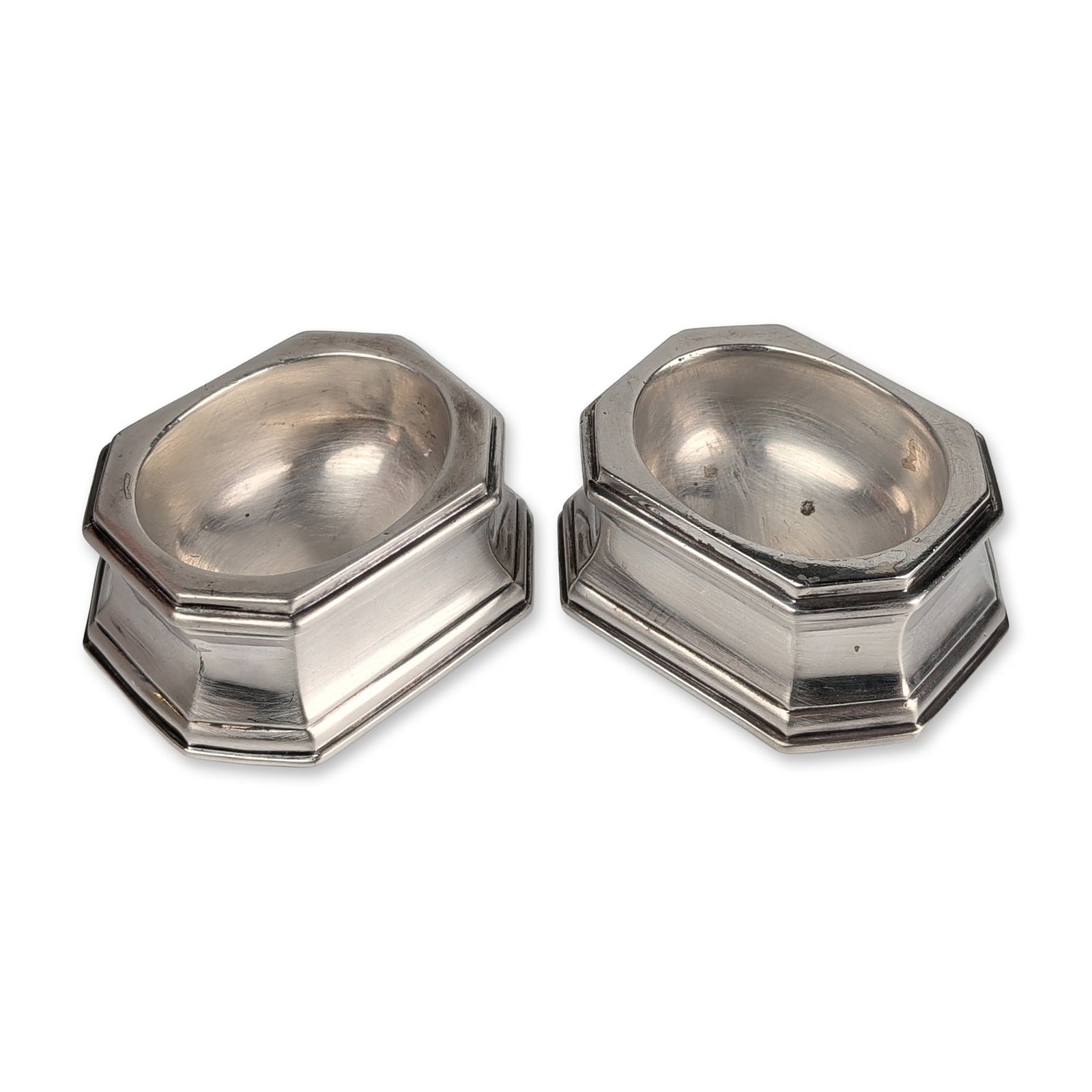 Pair of Crichton Brothers Sterling Silver Trencher Salts (1 of 5)