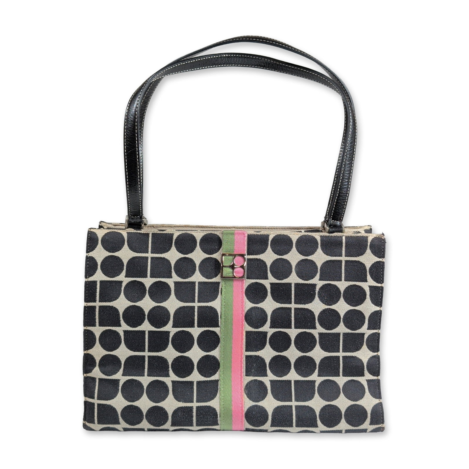 Kate Spade Dot Noel Fabric Shoulder Bag: Mid-20th century. Milgrim evening pouch in black velvet featuring a semi-circular gold-tone metal frame with an ornate openwork cage design and a kiss-lock closure. The bag includes a black fabric loo