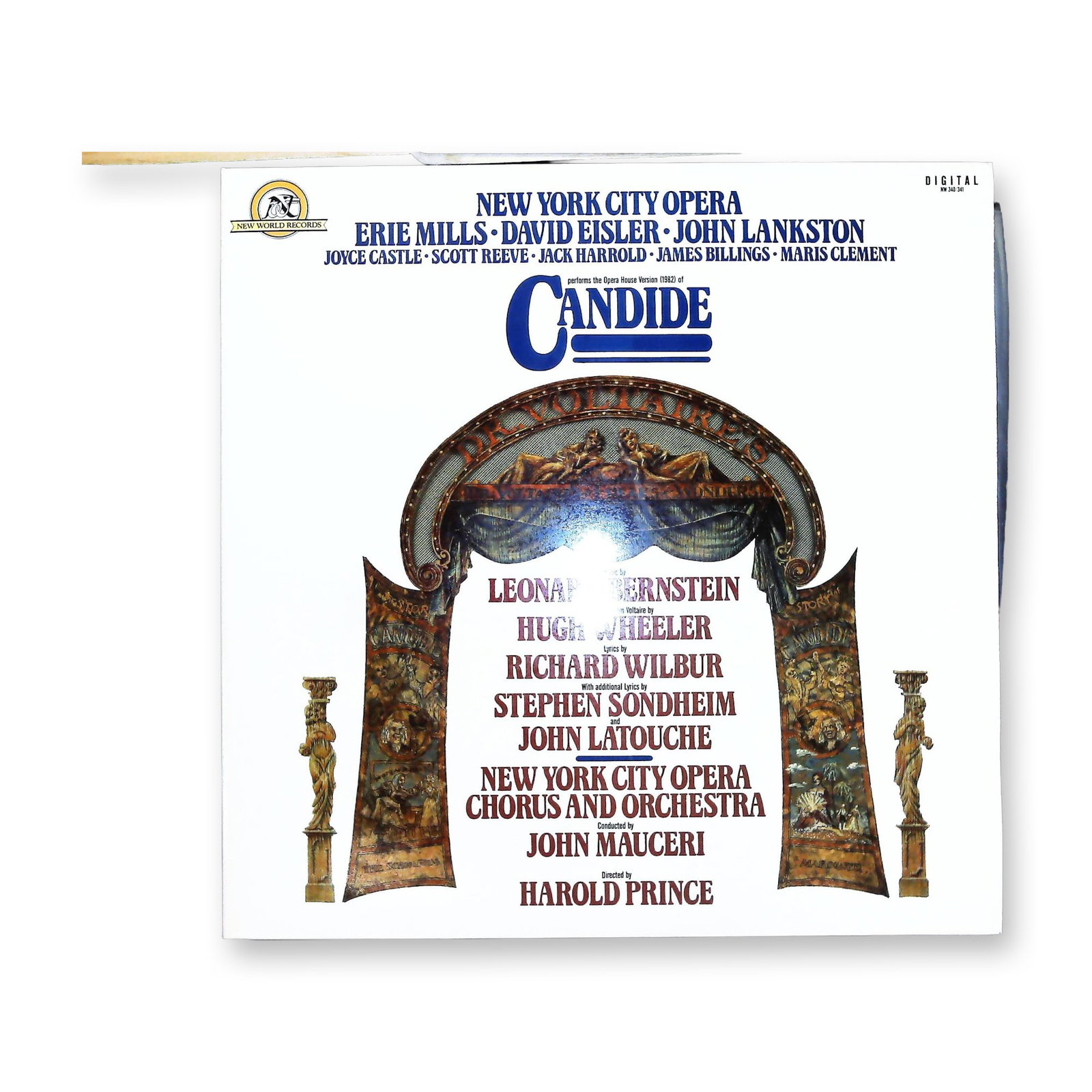Leonard Bernstein Candide Opera House Version New York City Opera 2-LP Vinyl Set 1986 (1 of 3)
