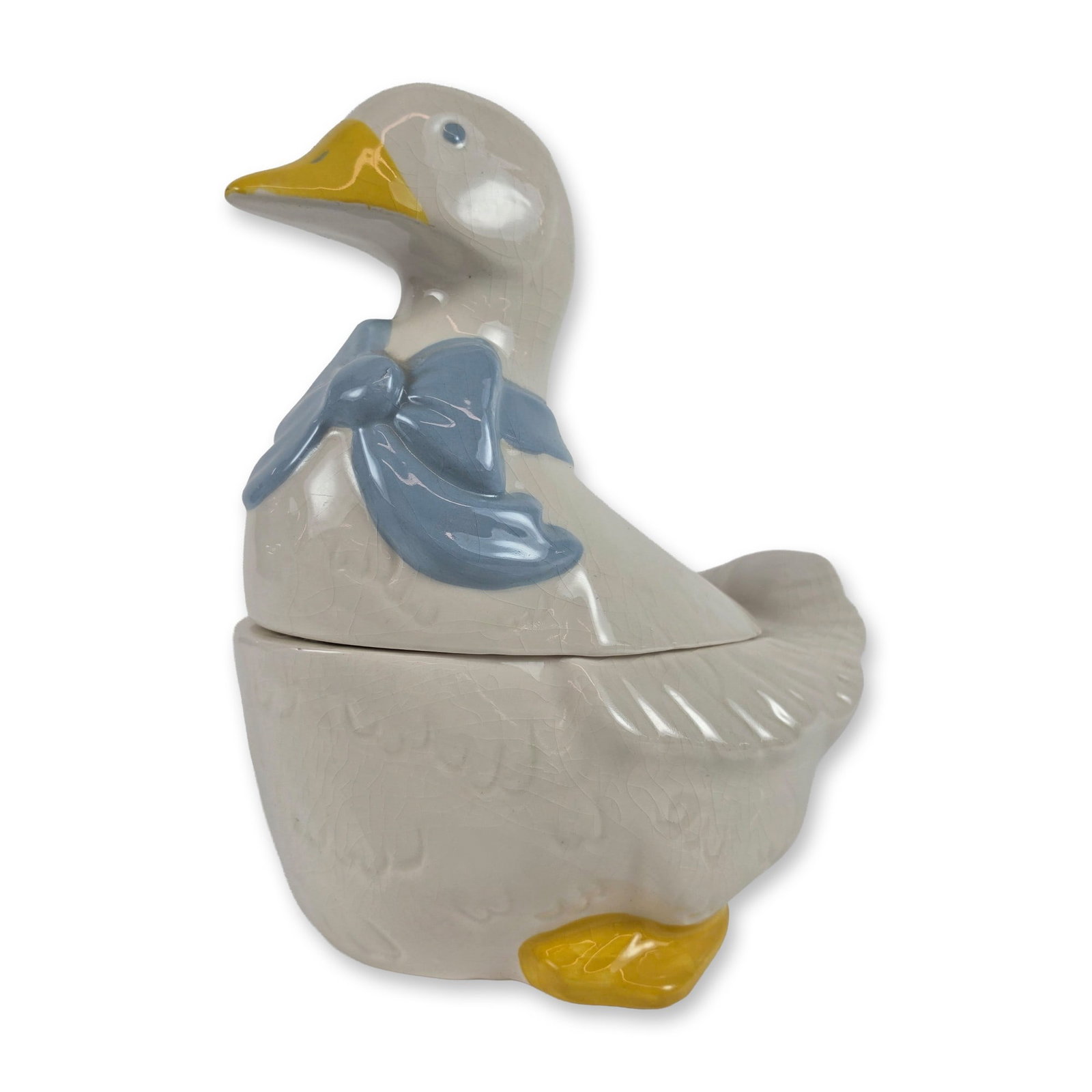 Vintage Ceramic Mother Goose Cookie Jar (1 of 4)