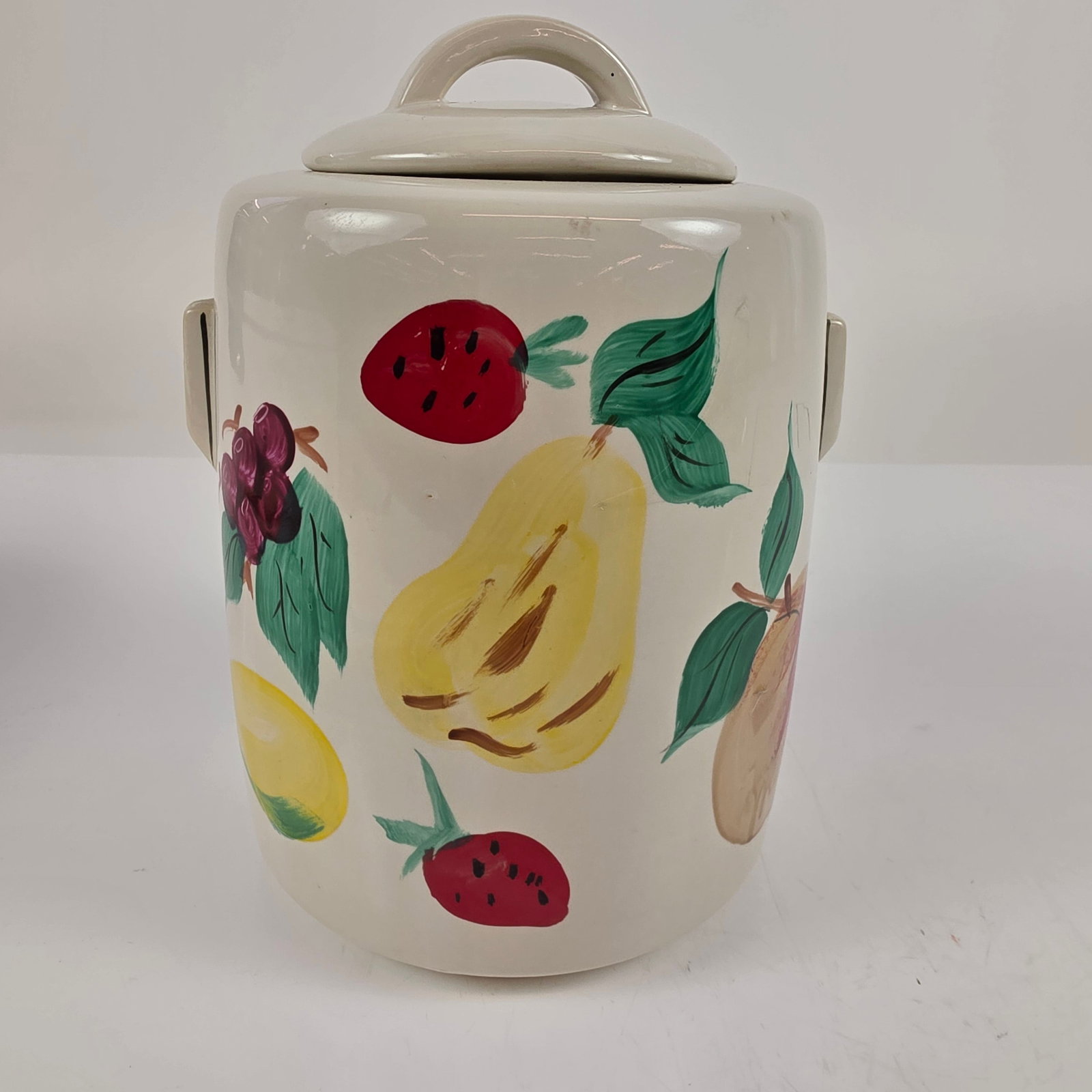 McCoy Ceramic Fruit Cookie Jar - 2