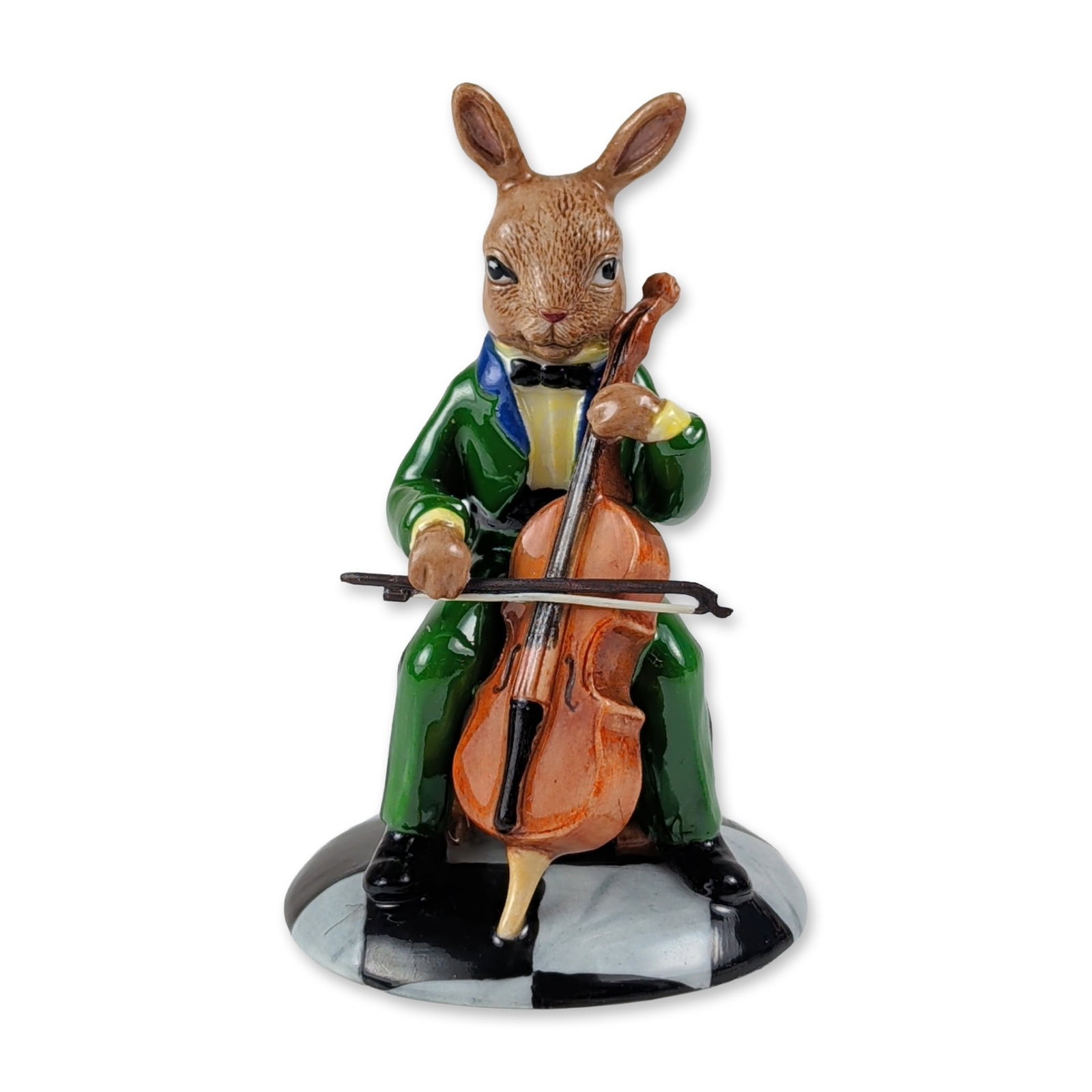 Royal Doulton Bunnykins The Cellist DB 393, Rare Colorway (1 of 4)
