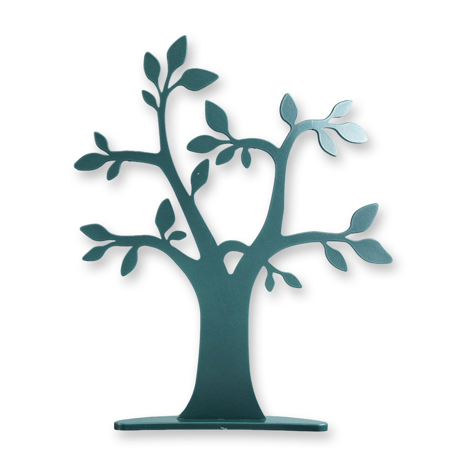 Swarovski Crystal Paradis Birds Tree Display - Small: Swarovski Crystal Paradis display accessory, small tree form, crafted in matte-finished metal and designed to support Paradis bird figurines. This tree display features multiple stylized branches and