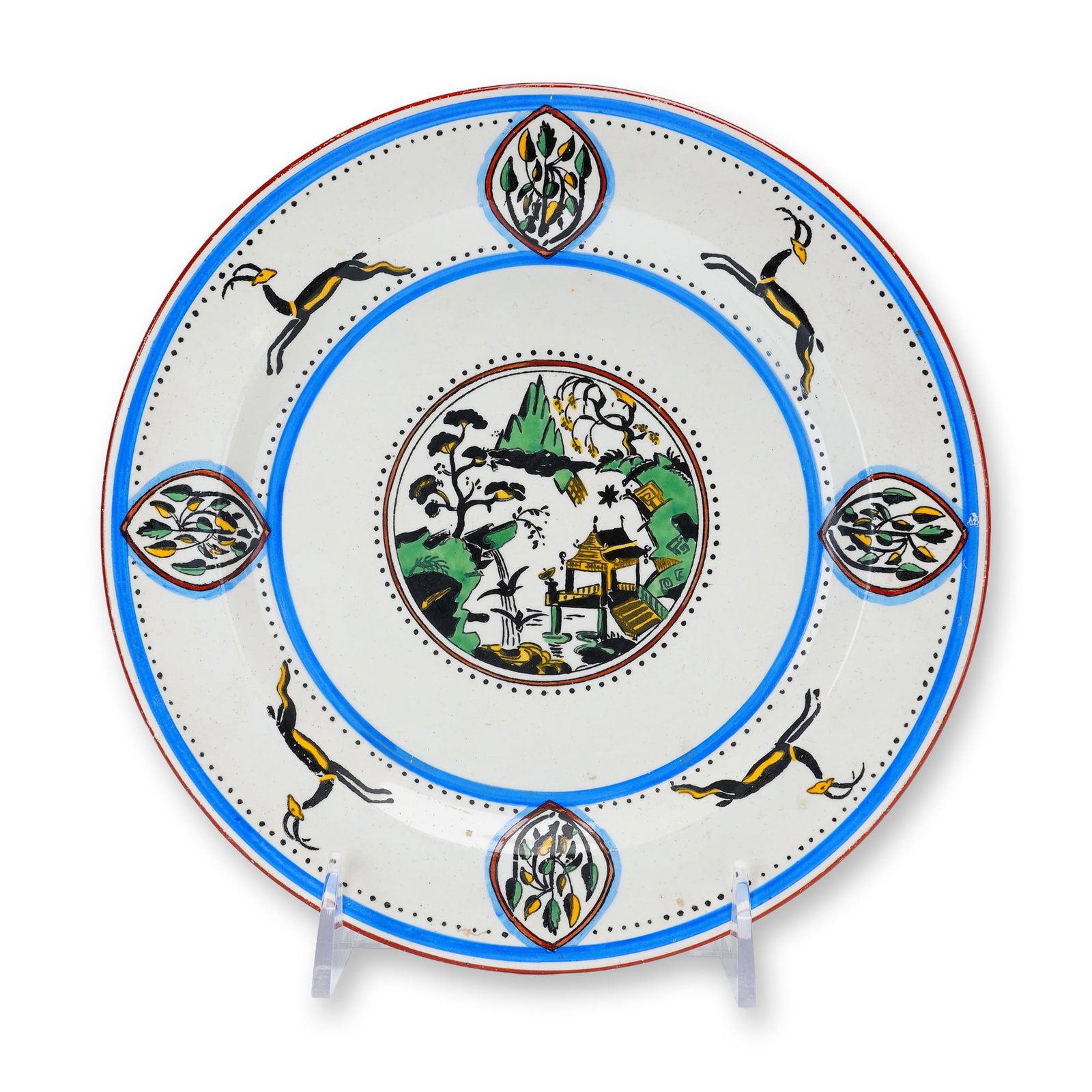 Wedgwood Hand-Painted Earthenware Plate ca. 1925 (1 of 5)