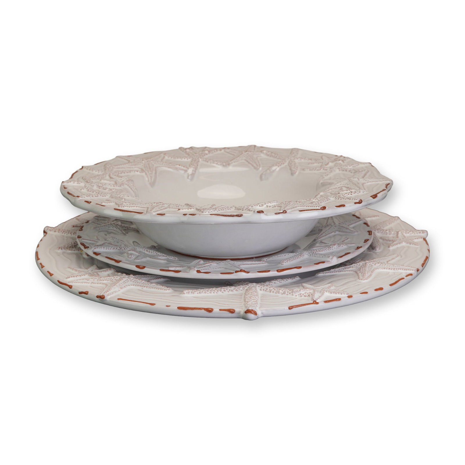 Mud Pie Starfish Three-Piece Place Setting (1 of 3)