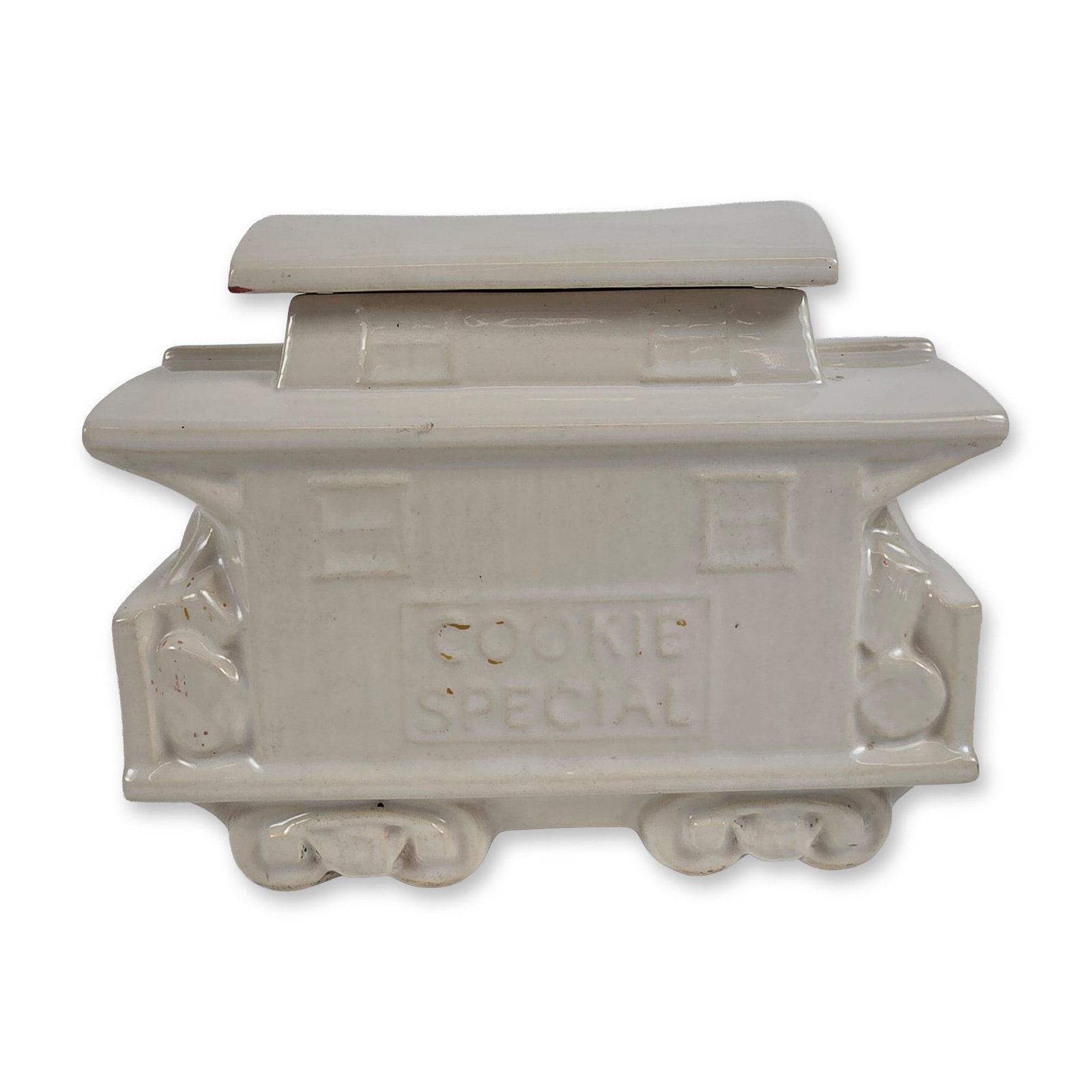 McCoy Ceramic Cookie Special Train Jar (1 of 4)