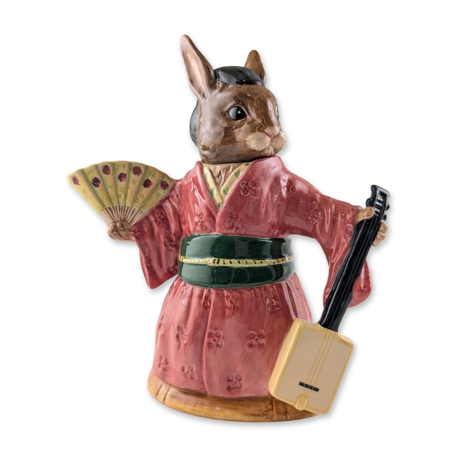 Royal Doulton Bunnykins Prototype Teapot, Geisha Girl D7126 (1 of 4)