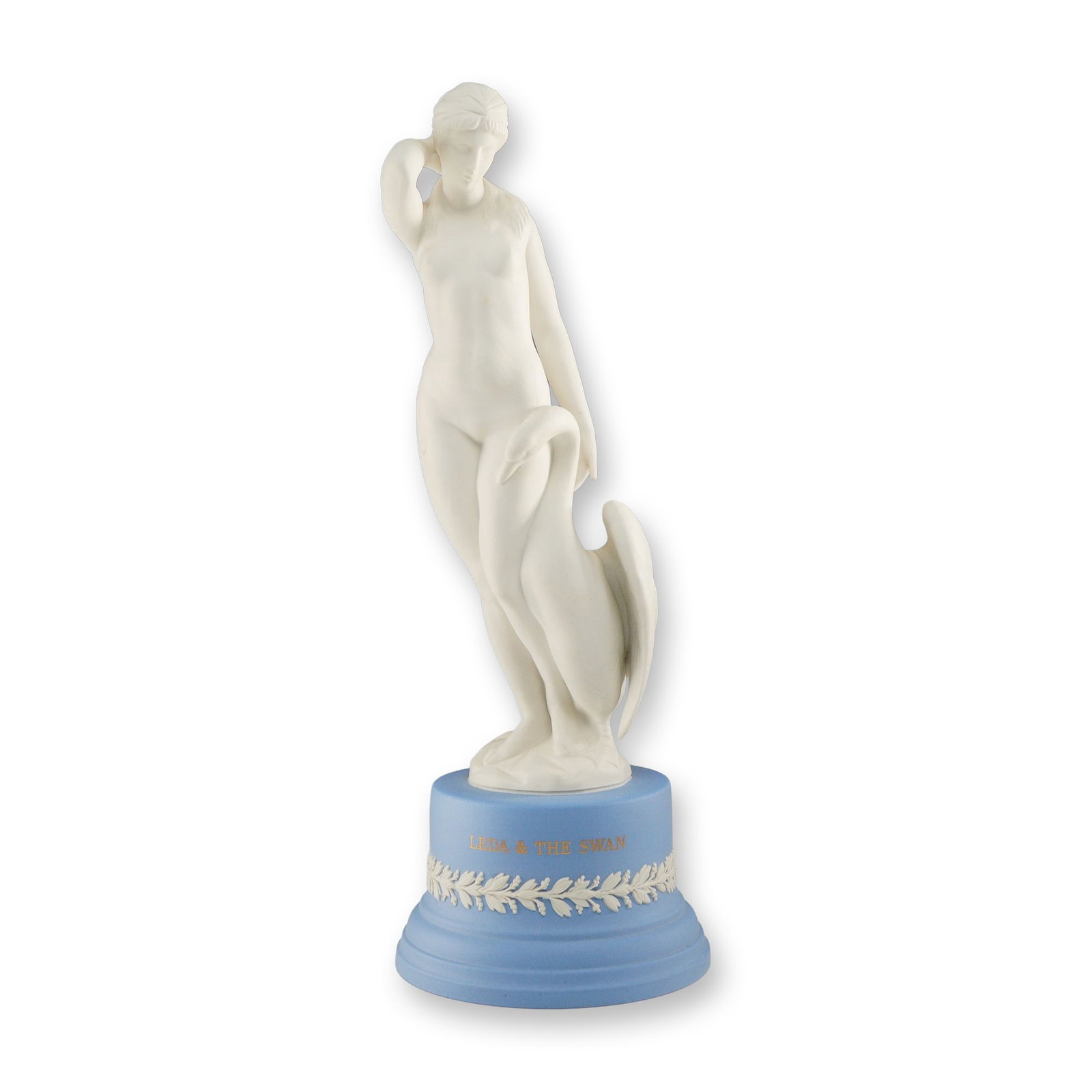 Wedgwood Jasperware Leda and the Swan Figurine (1 of 4)