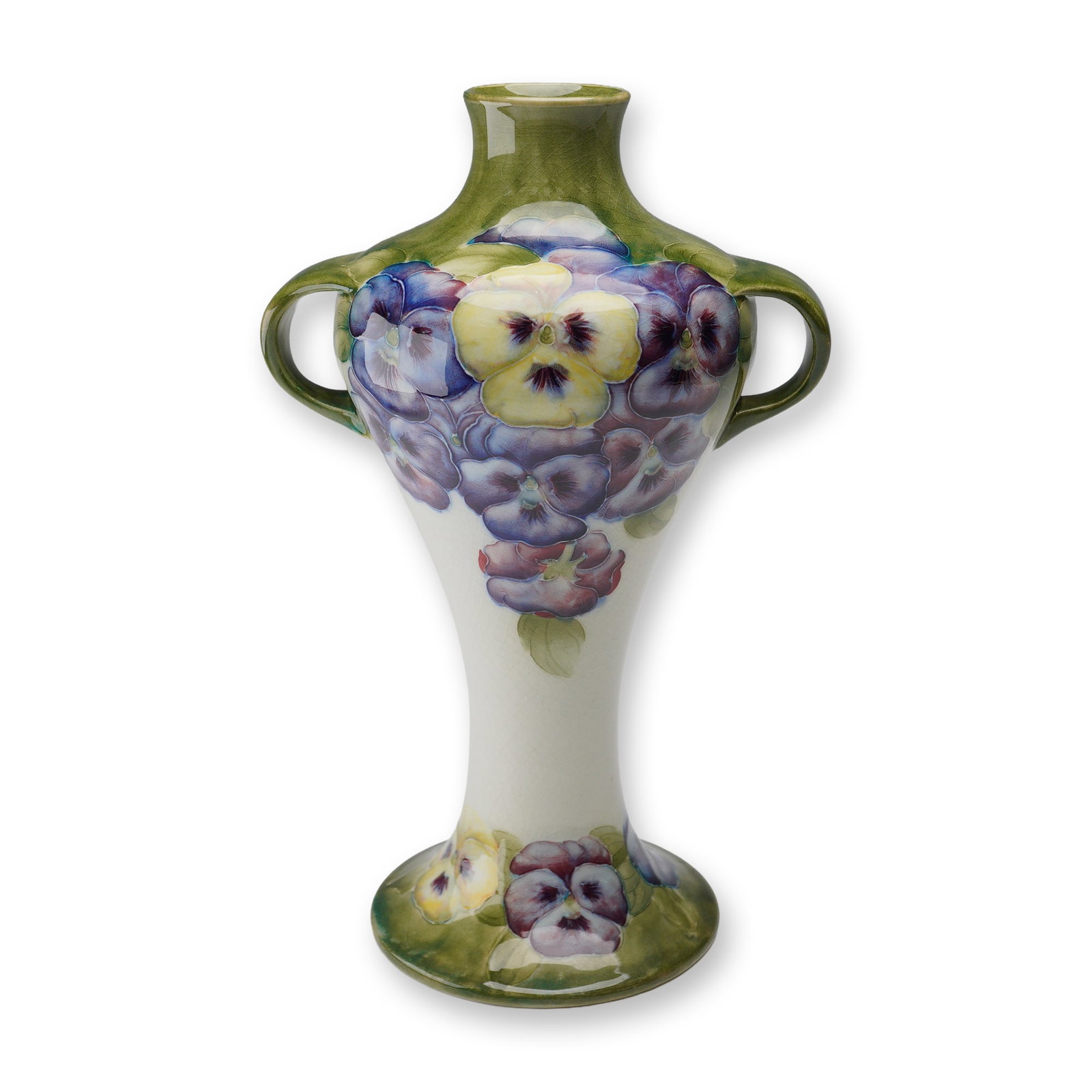 William Moorcroft James Macintyre Vase, Pansy (1 of 6)