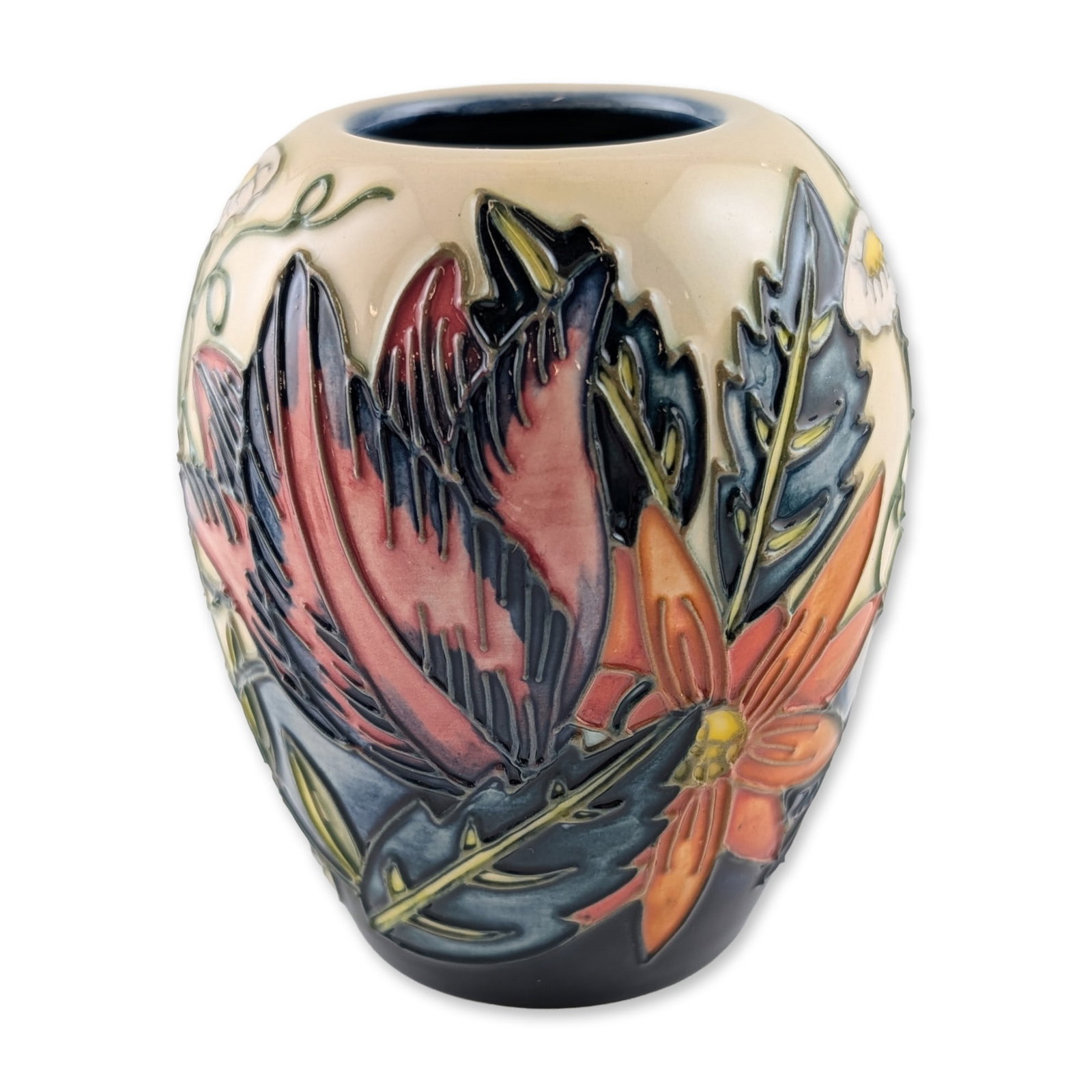 Moorcroft Castle Garden Limited Edition Ceramic Vase (1 of 3)