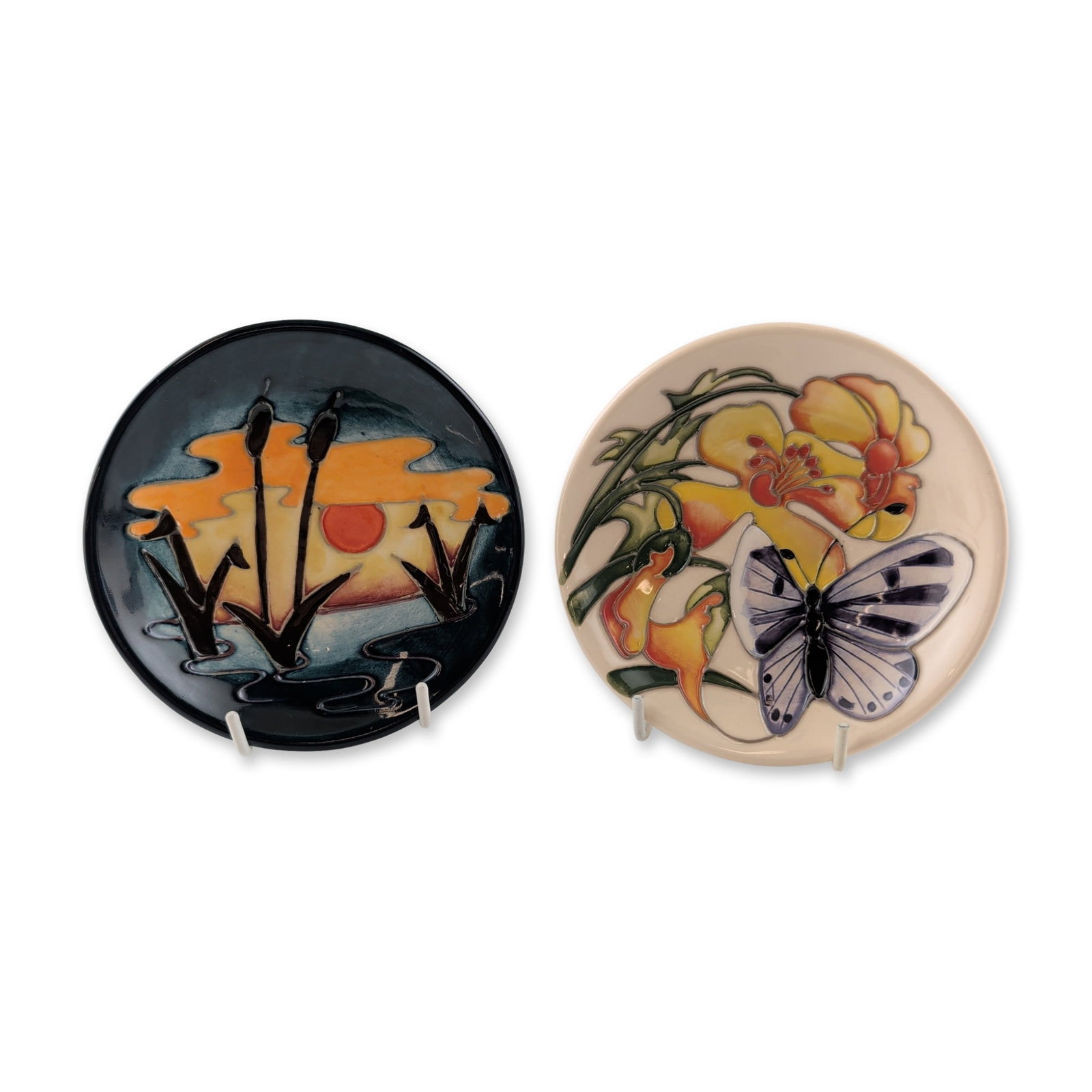 2pc Moorcroft Pottery Pin Dishes (1 of 2)