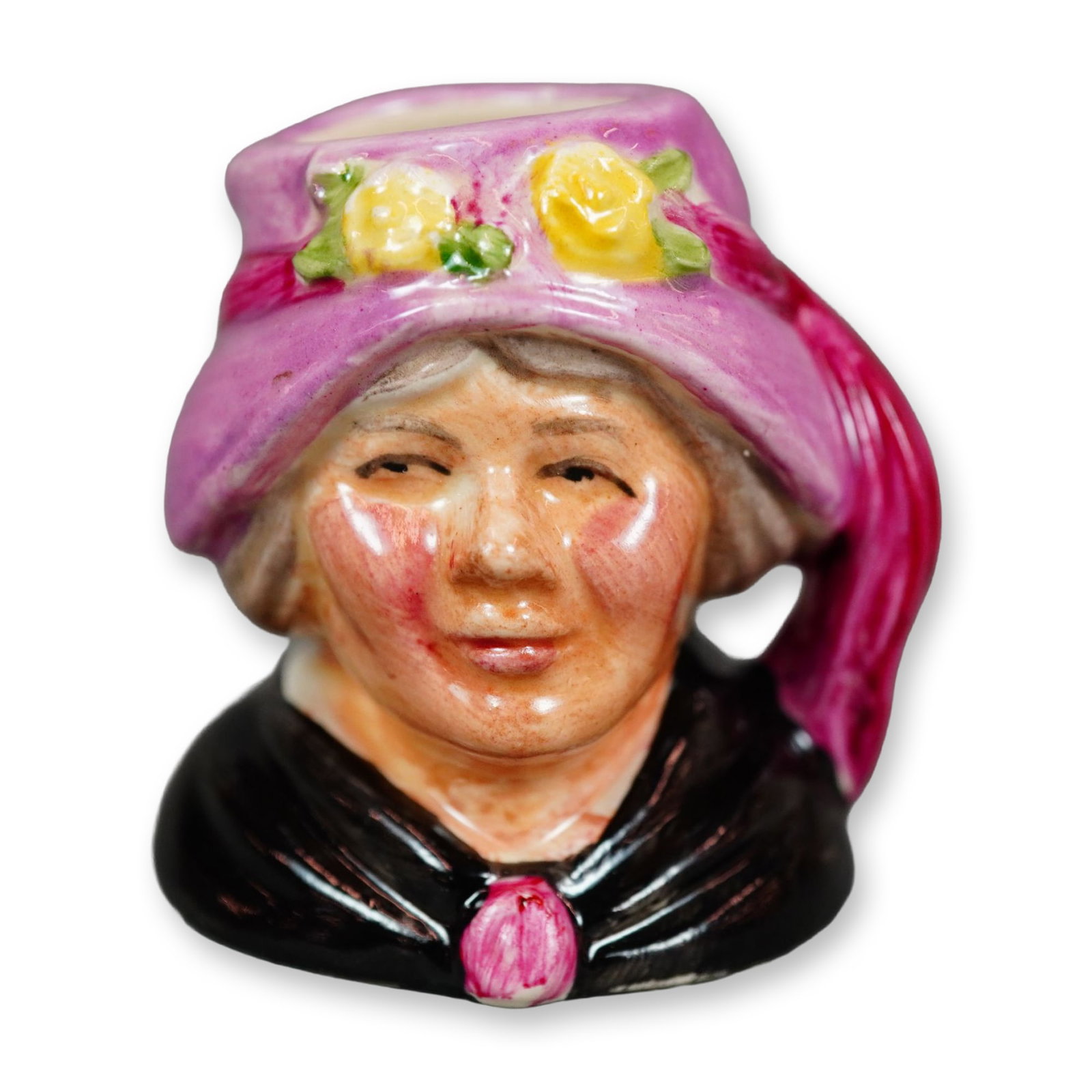 Royal Doulton Prototype Colorway Tiny Character Jug, Nancy (1 of 3)