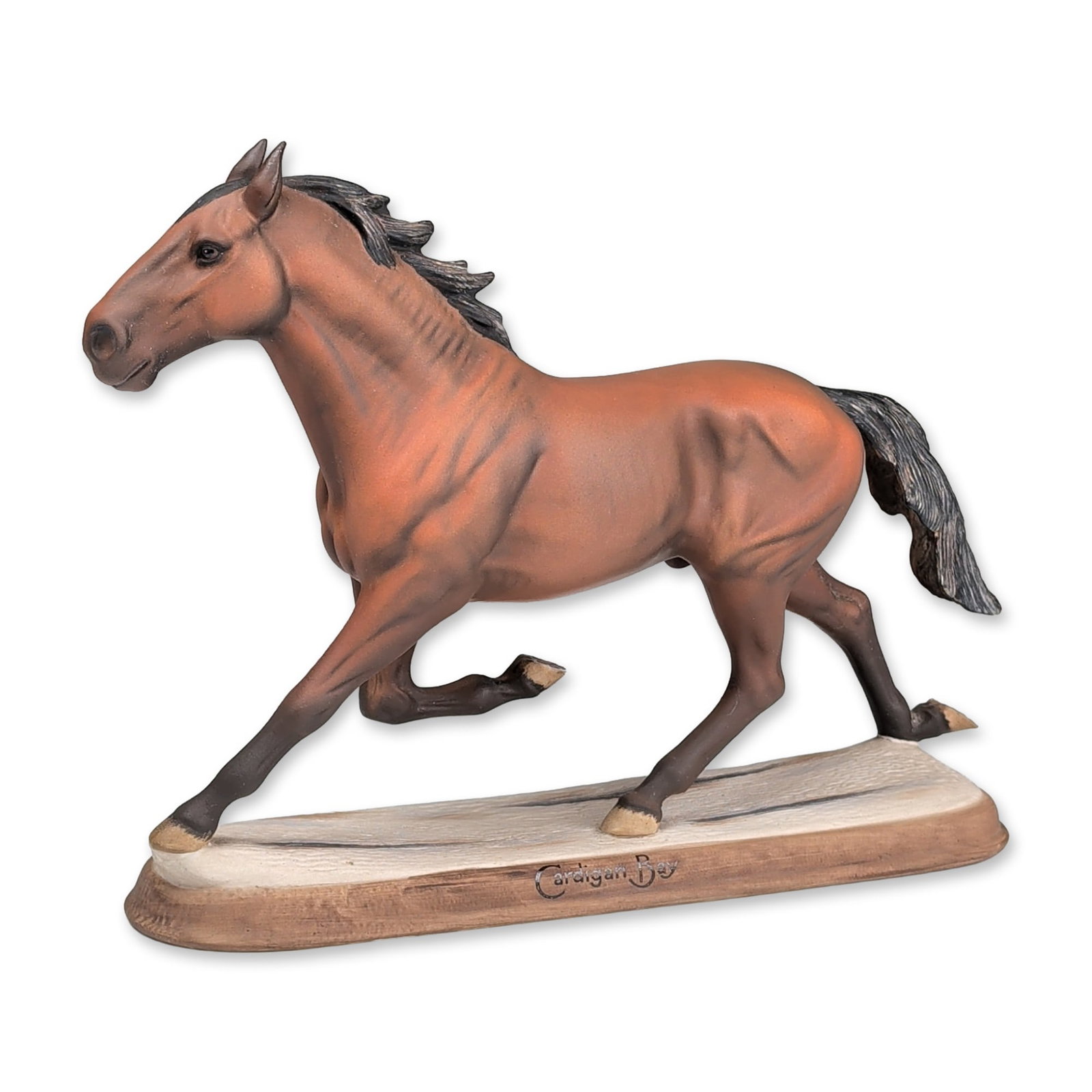 Beswick by Albert Hallam Horse Series Figurine, Cardigan Bay - The Million Dollar Pacer 2340 (1 of 4)